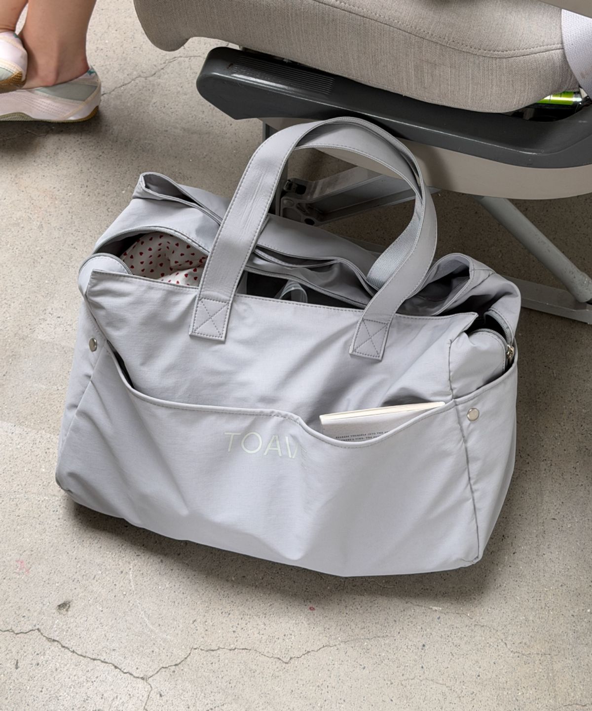 토아베(TOAVE) Airport Nylon Boston Bag (Cloudy)