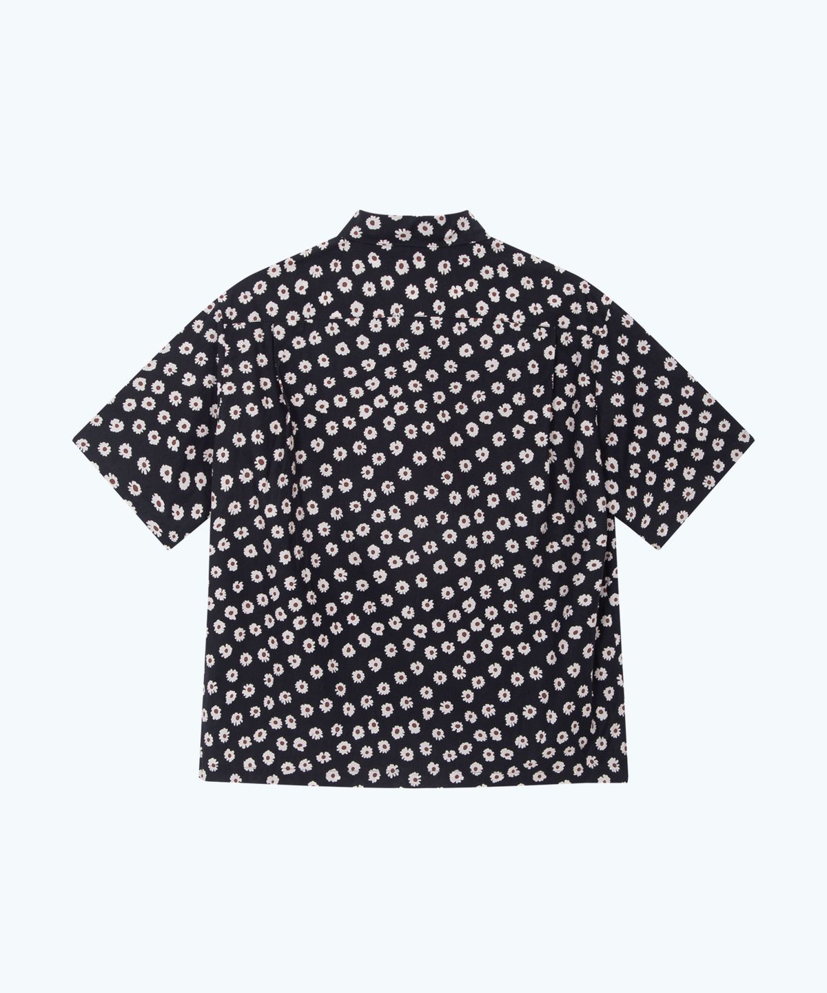 밀라코드(MILACODE) Wild Flower Print Shirt - BLACK