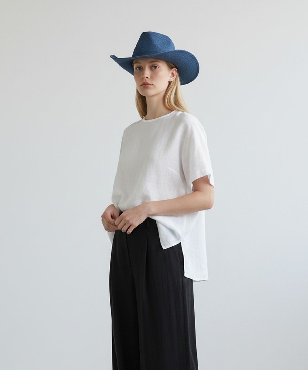 유니버셜 케미스트리(UNIVERSAL CHEMISTRY) Cowboy Dark Denim Fedora 카우보이  페도라