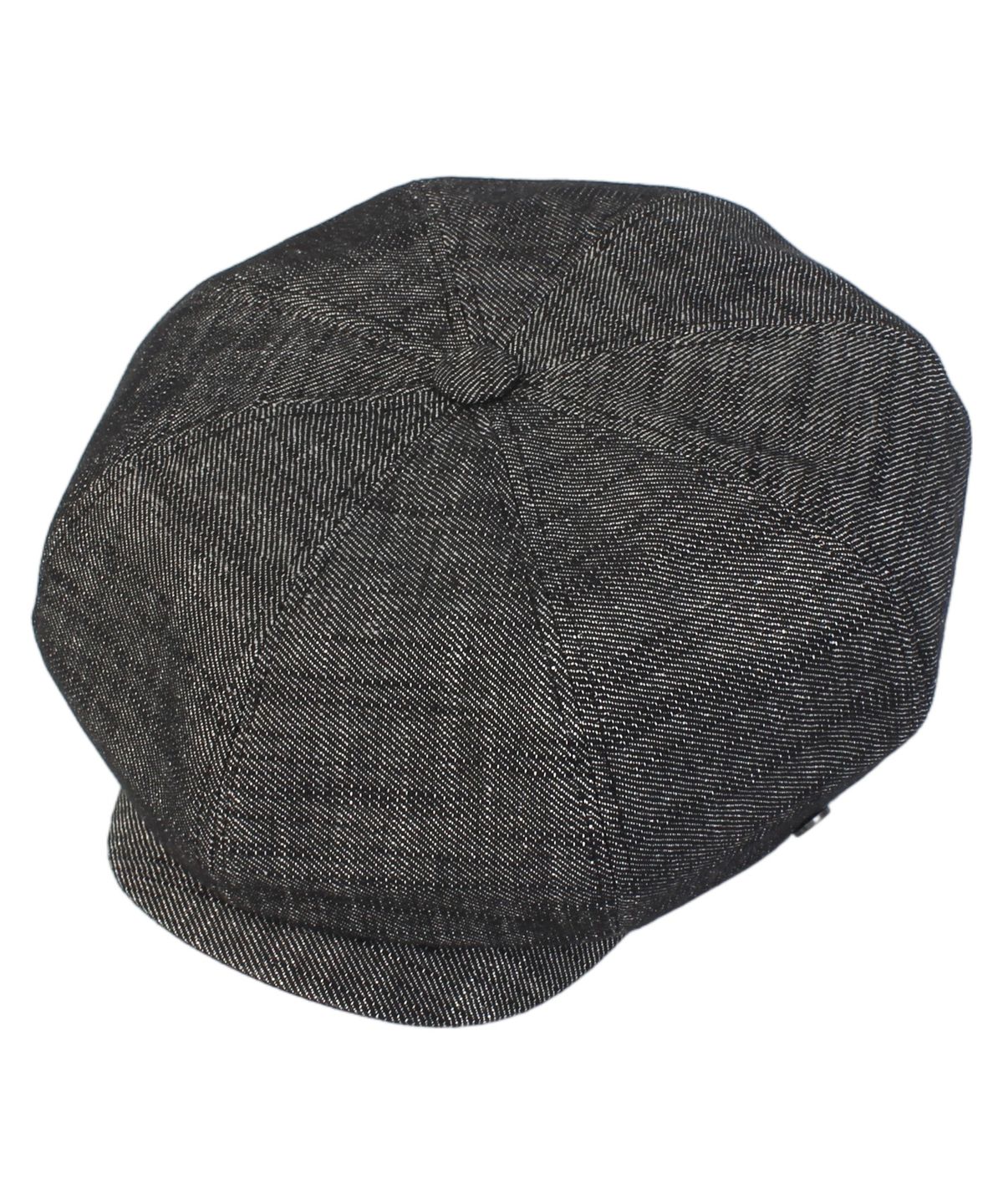 유니버셜 케미스트리(UNIVERSAL CHEMISTRY) Overfit Logo Black Newsboy Cap 뉴스보이캡