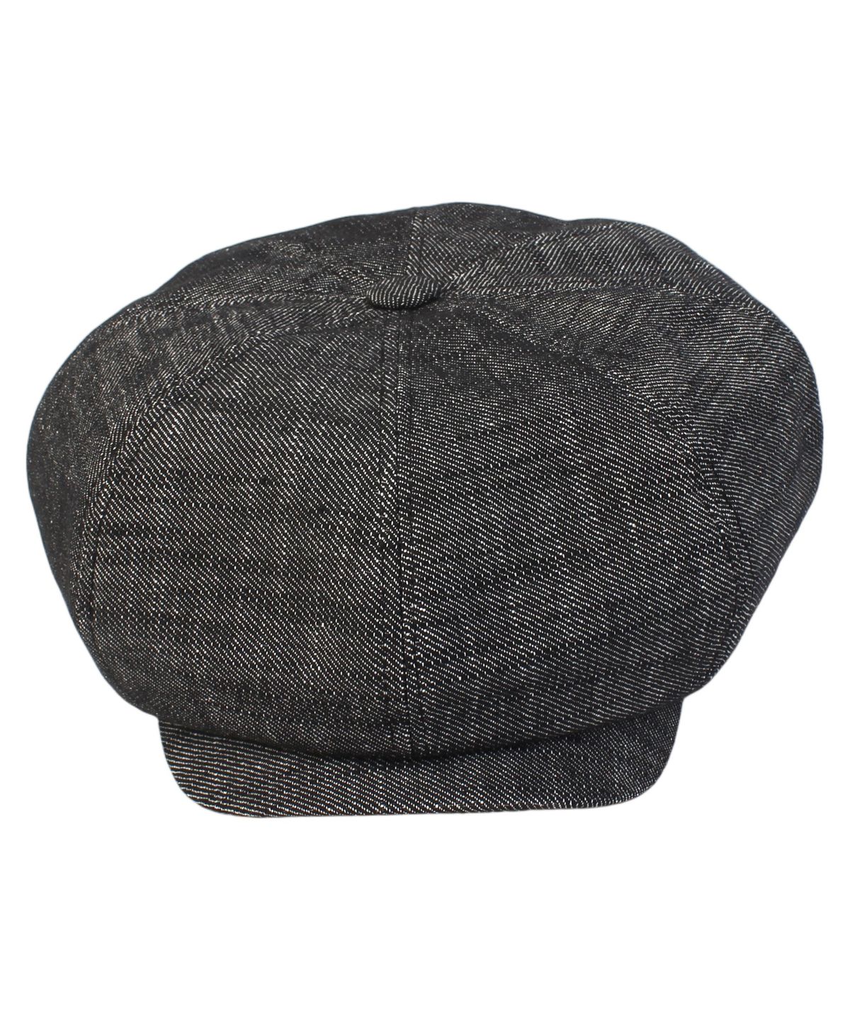 유니버셜 케미스트리(UNIVERSAL CHEMISTRY) Overfit Logo Black Newsboy Cap 뉴스보이캡