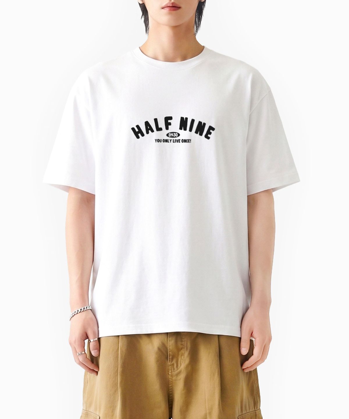 하프나인(HALFNINE) 후마카 반팔 티셔츠 I06BRD_HBX11339