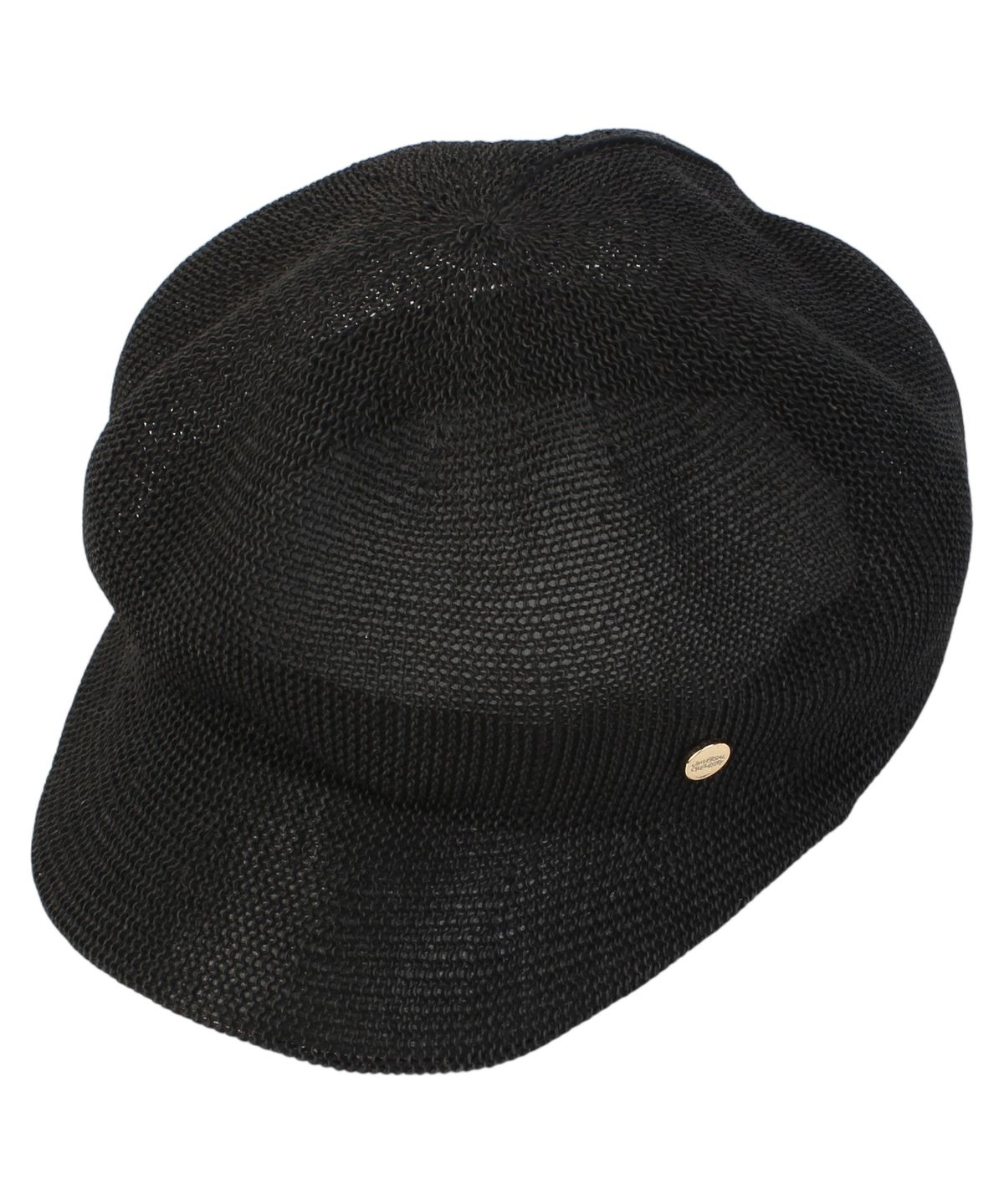 유니버셜 케미스트리(UNIVERSAL CHEMISTRY) Rome Summer Black Newsboy Cap 뉴스보이캡