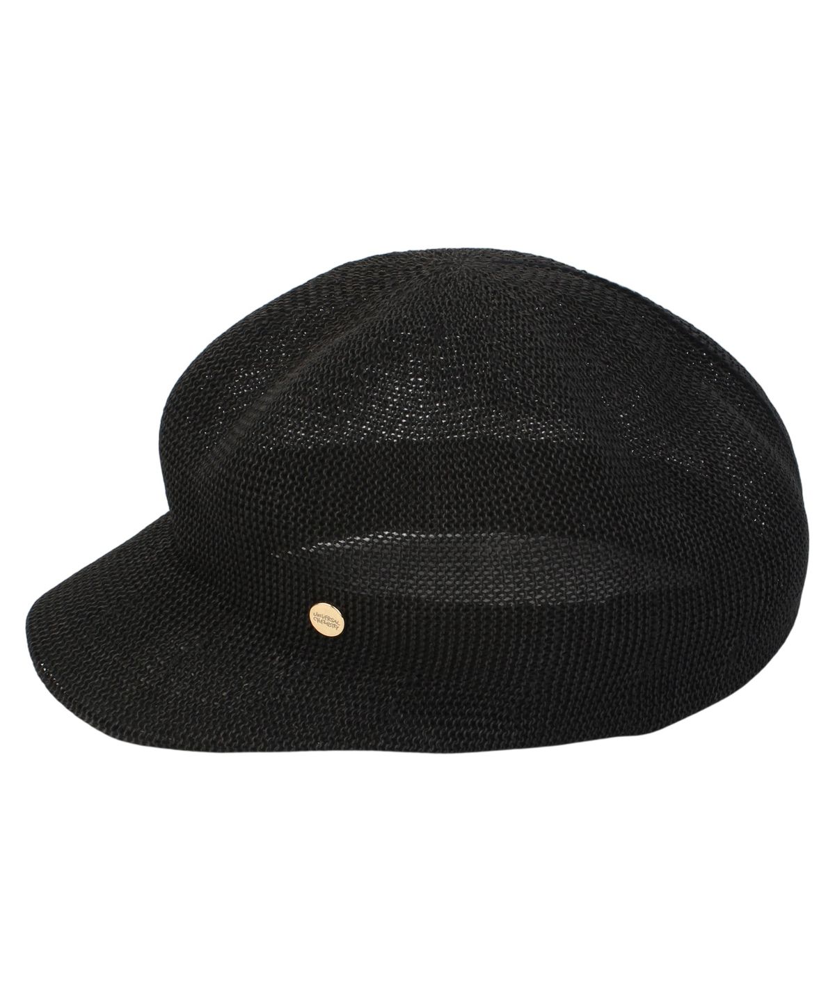 유니버셜 케미스트리(UNIVERSAL CHEMISTRY) Rome Summer Black Newsboy Cap 뉴스보이캡