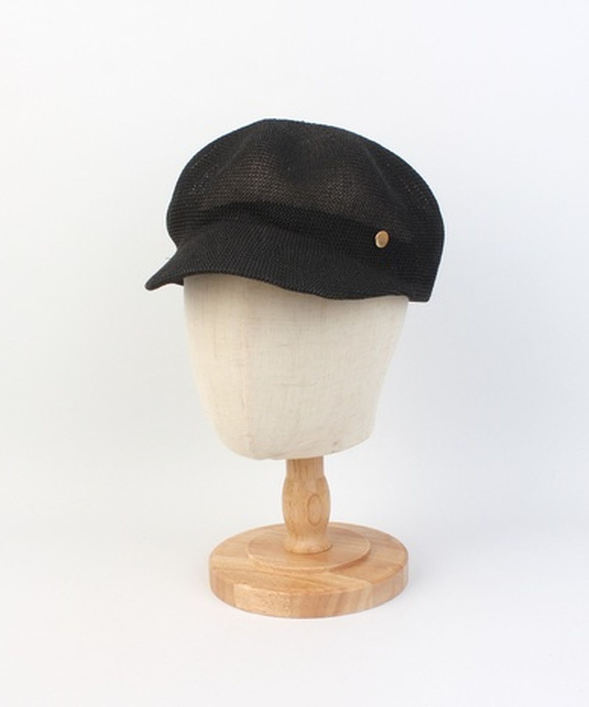 유니버셜 케미스트리(UNIVERSAL CHEMISTRY) Rome Summer Black Newsboy Cap 뉴스보이캡