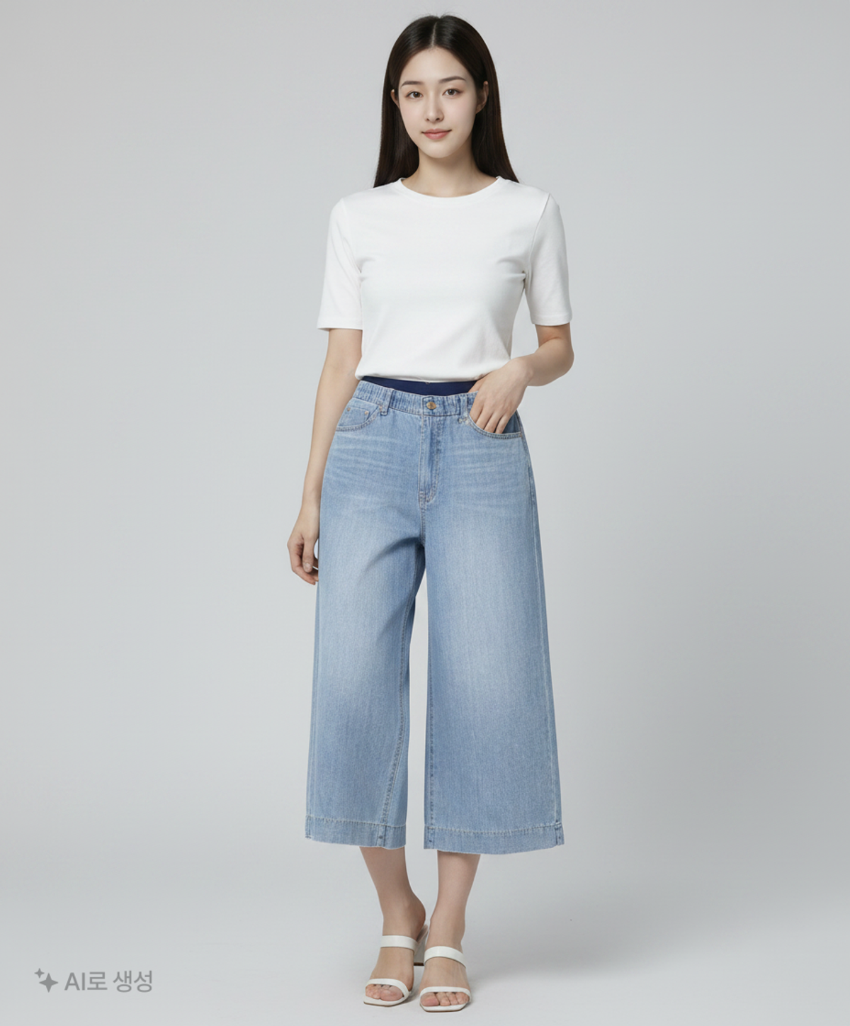 룸페커(ROOMPACKER) 청/데님 팬츠 XL