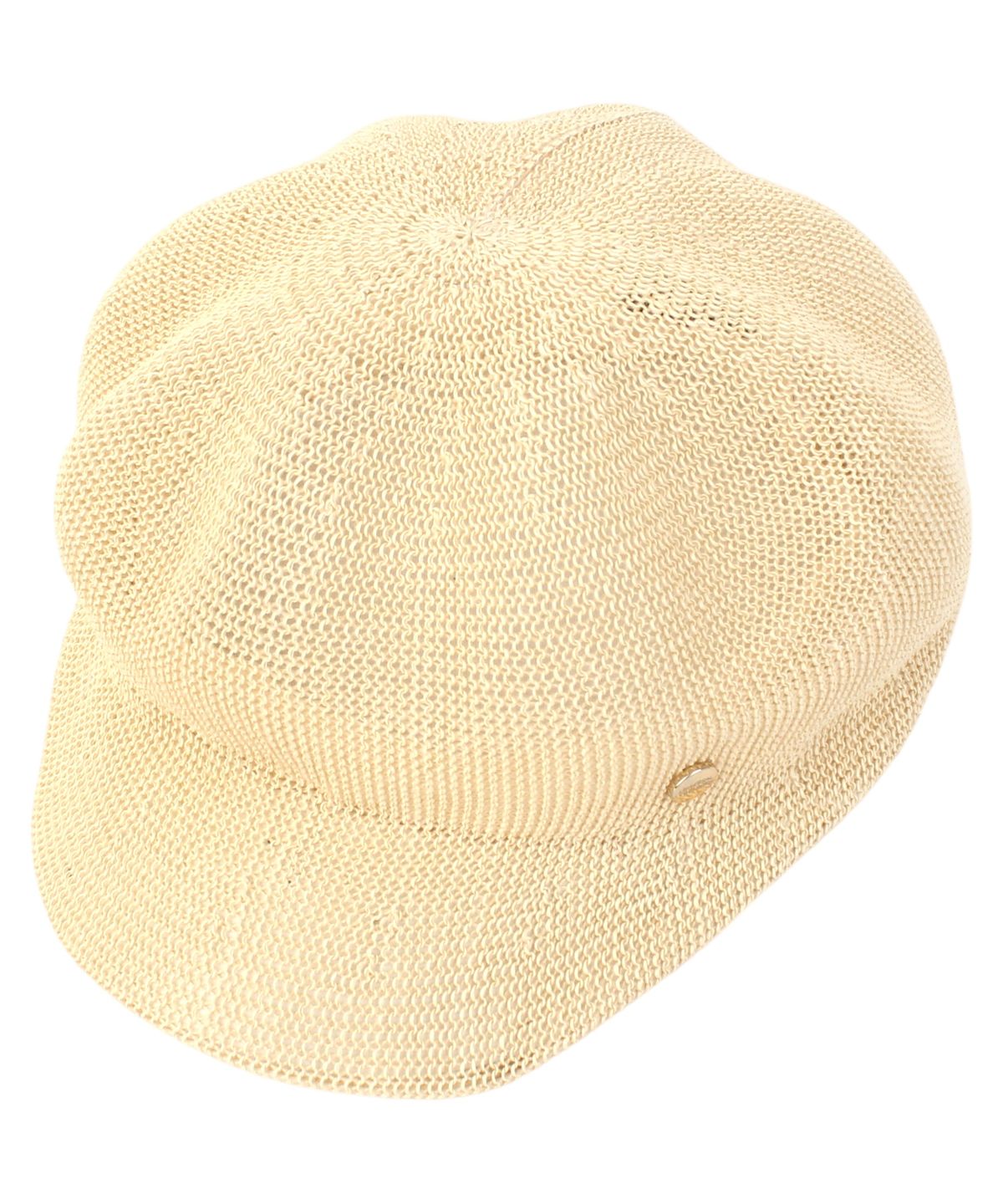 유니버셜 케미스트리(UNIVERSAL CHEMISTRY) Rome Summer Beige Newsboy Cap 뉴스보이캡