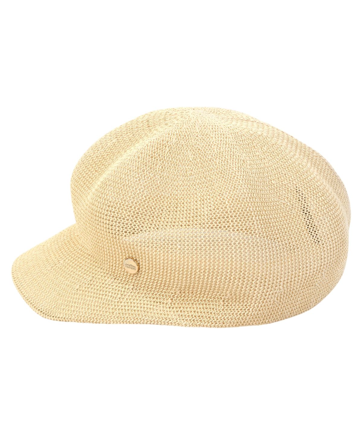 유니버셜 케미스트리(UNIVERSAL CHEMISTRY) Rome Summer Beige Newsboy Cap 뉴스보이캡