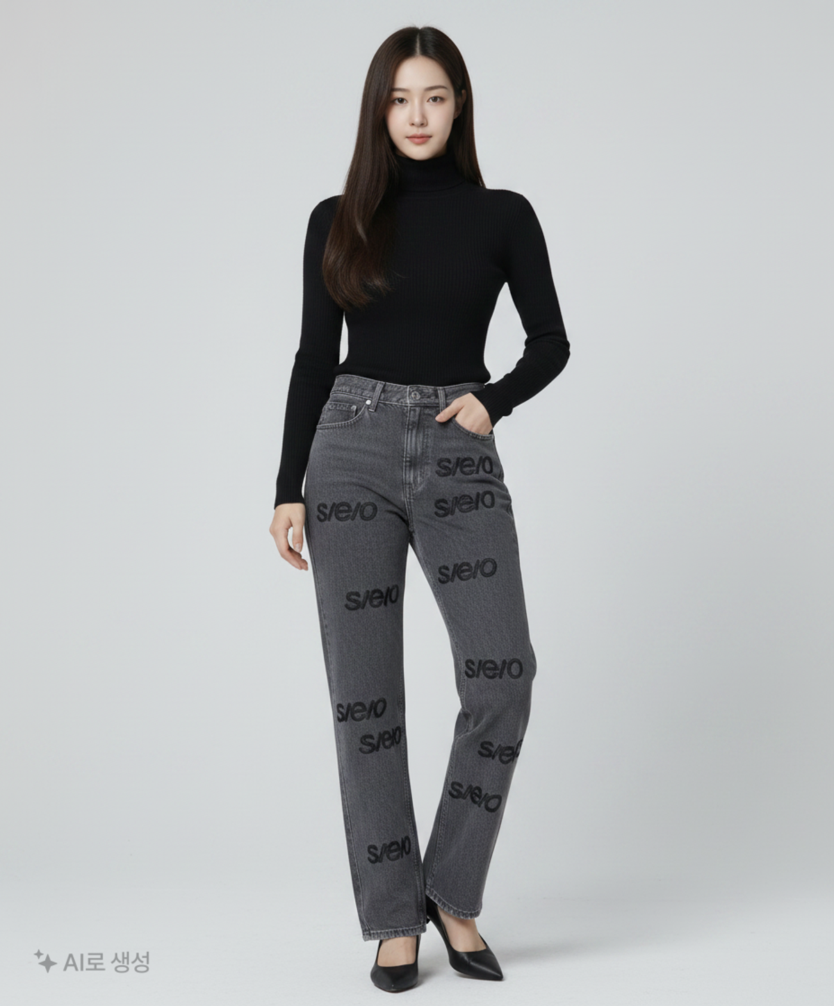 에스이오(s/e/o) 청/데님 팬츠 2