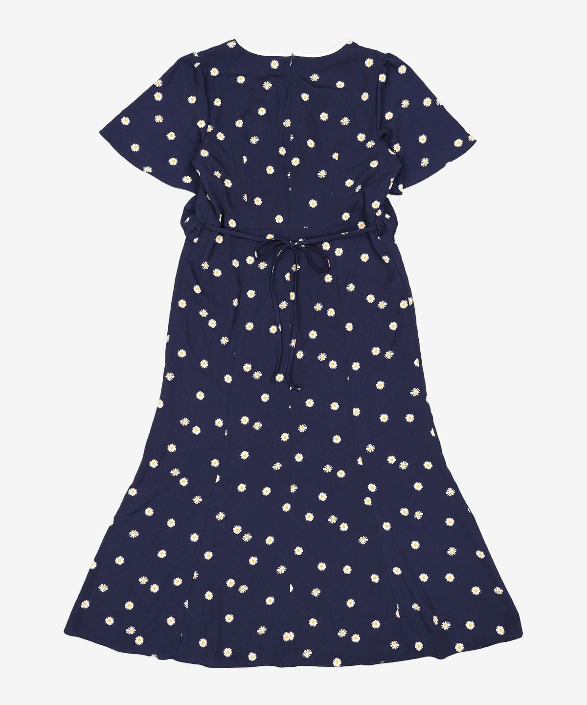 살롱 드 욘(SALON DE YOHN) Ribbon Point Mermaid Dress_ Navy M