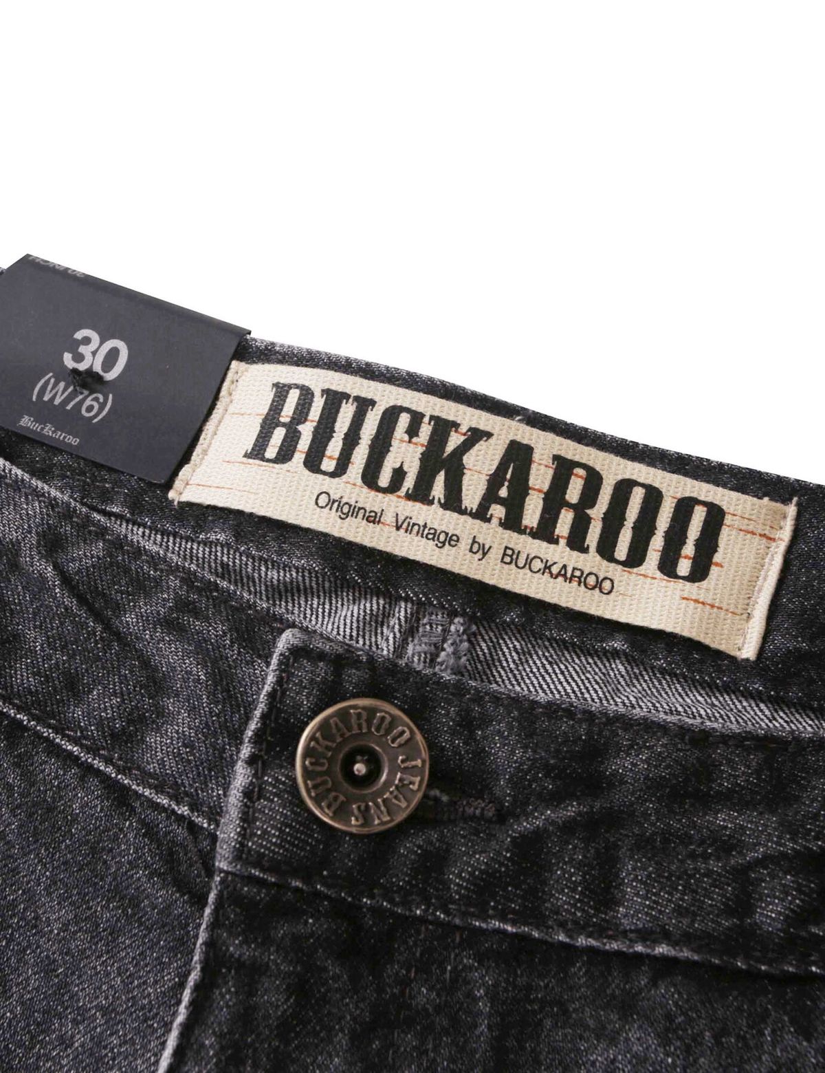 버커루(BUCKAROO) [오리지널] 빈티지 부츠컷 데님 팬츠 블랙