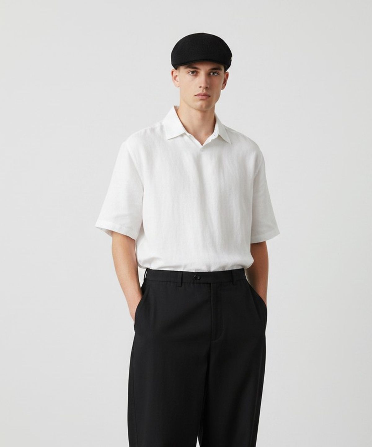 유니버셜 케미스트리(UNIVERSAL CHEMISTRY) Rome Summer Black Hunting Cap 헌팅캡