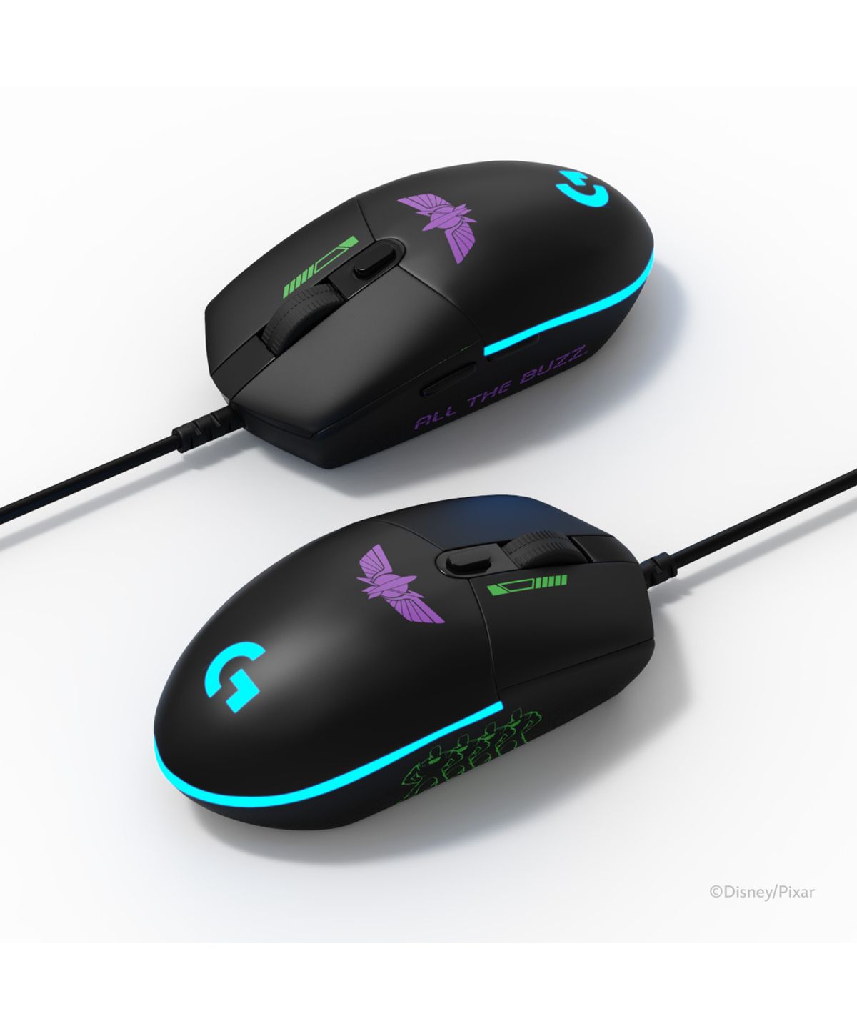 로지텍(LOGITECH) 토이스토리 버즈ver 유선 키보드 마우스 세트 G413 SE + G102 IC