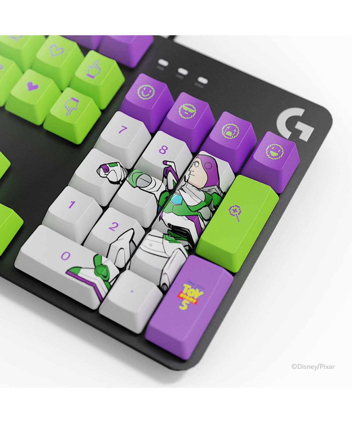 로지텍(LOGITECH) 토이스토리 버즈ver 유선 키보드 마우스 세트 G413 SE + G102 IC