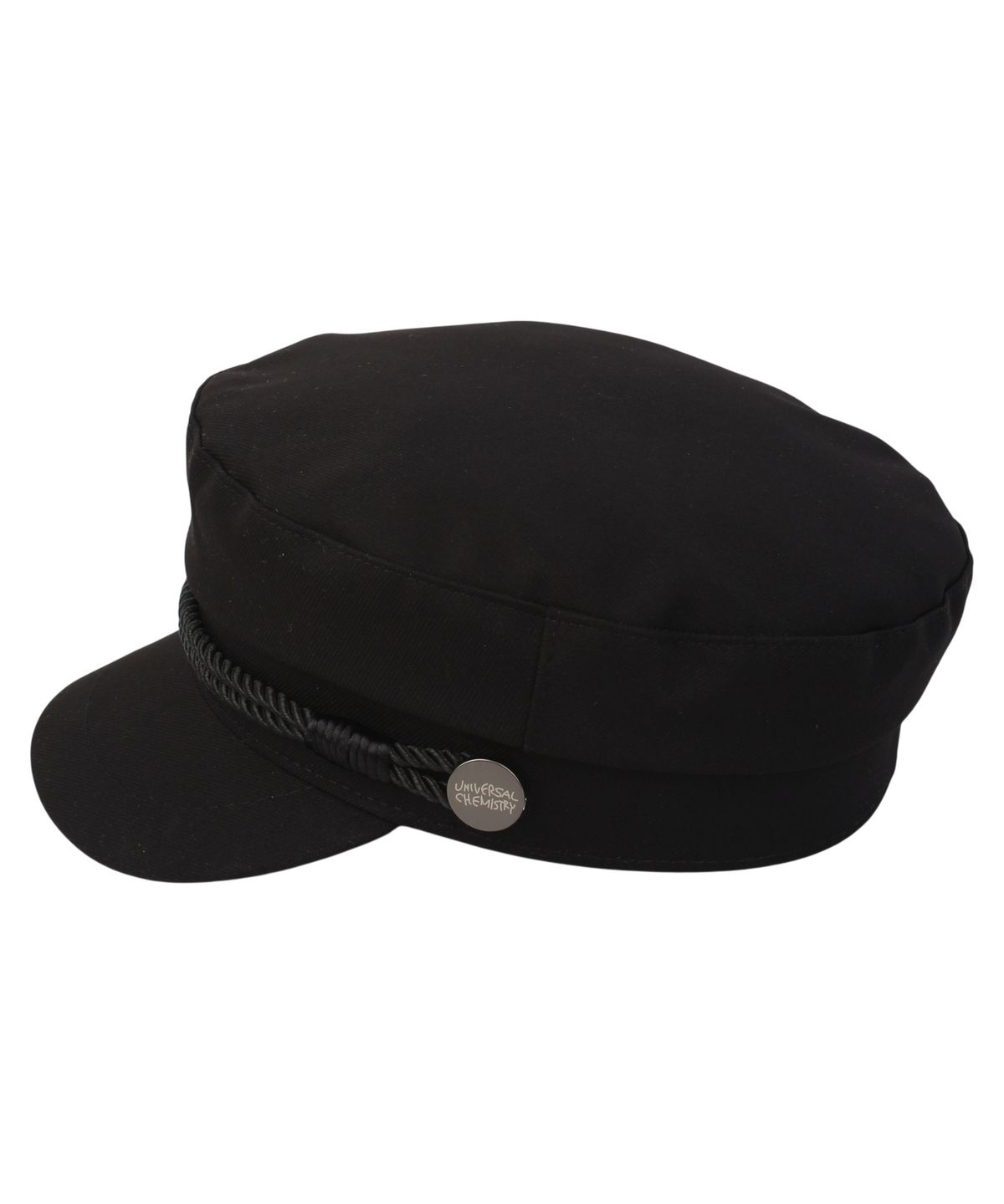 유니버셜 케미스트리(UNIVERSAL CHEMISTRY) Rope Cotton Black Marine Cap 마린캡