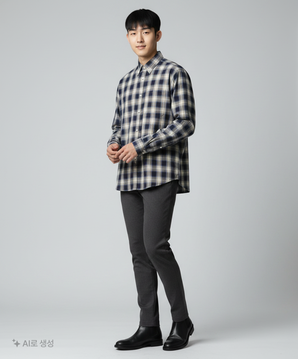 무신사 스탠다드(MUSINSA STANDARD) 캐주얼 셔츠 L