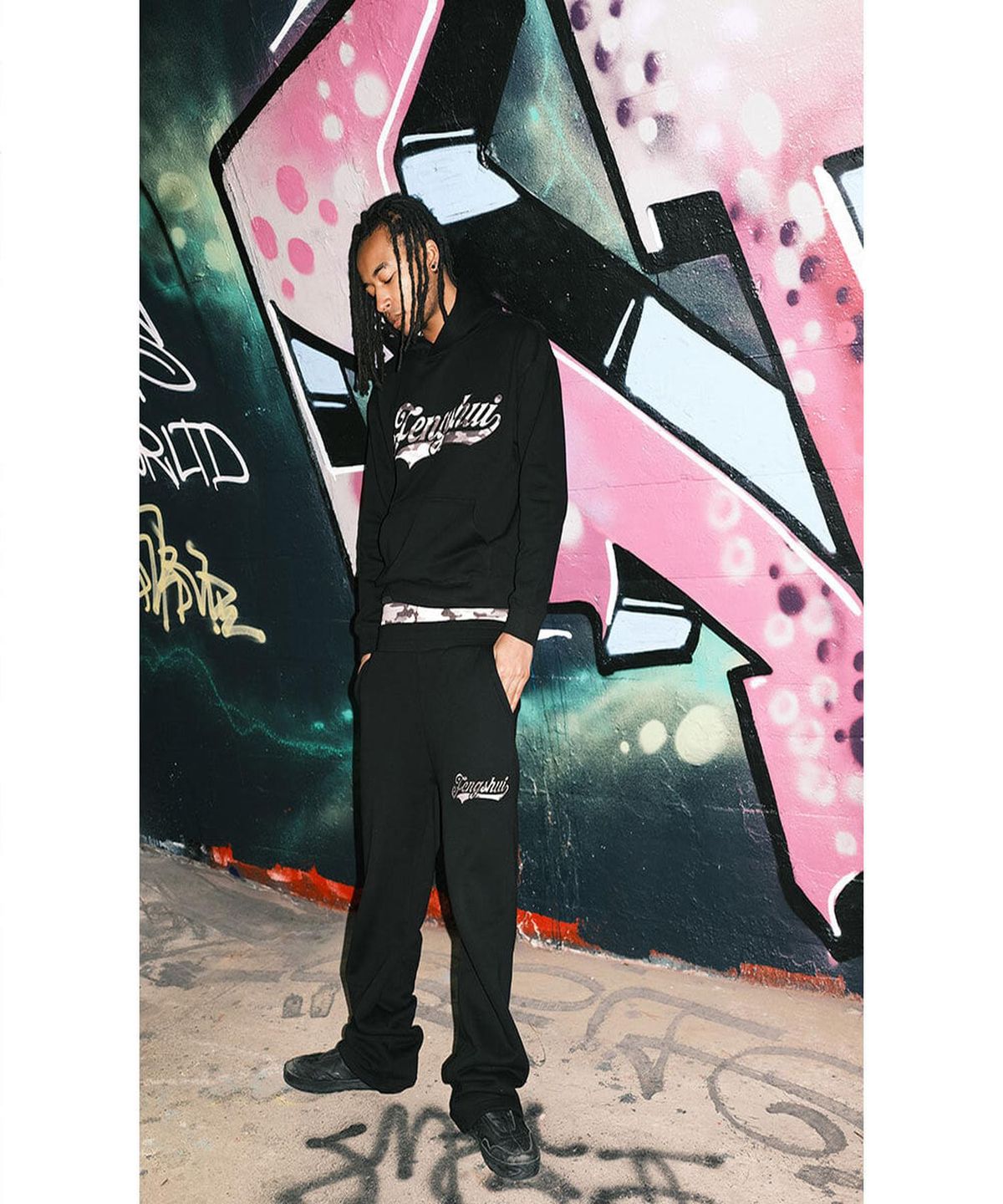 펑쉐이(FENGSHUI) Fengshui Snow Camo Hoodie