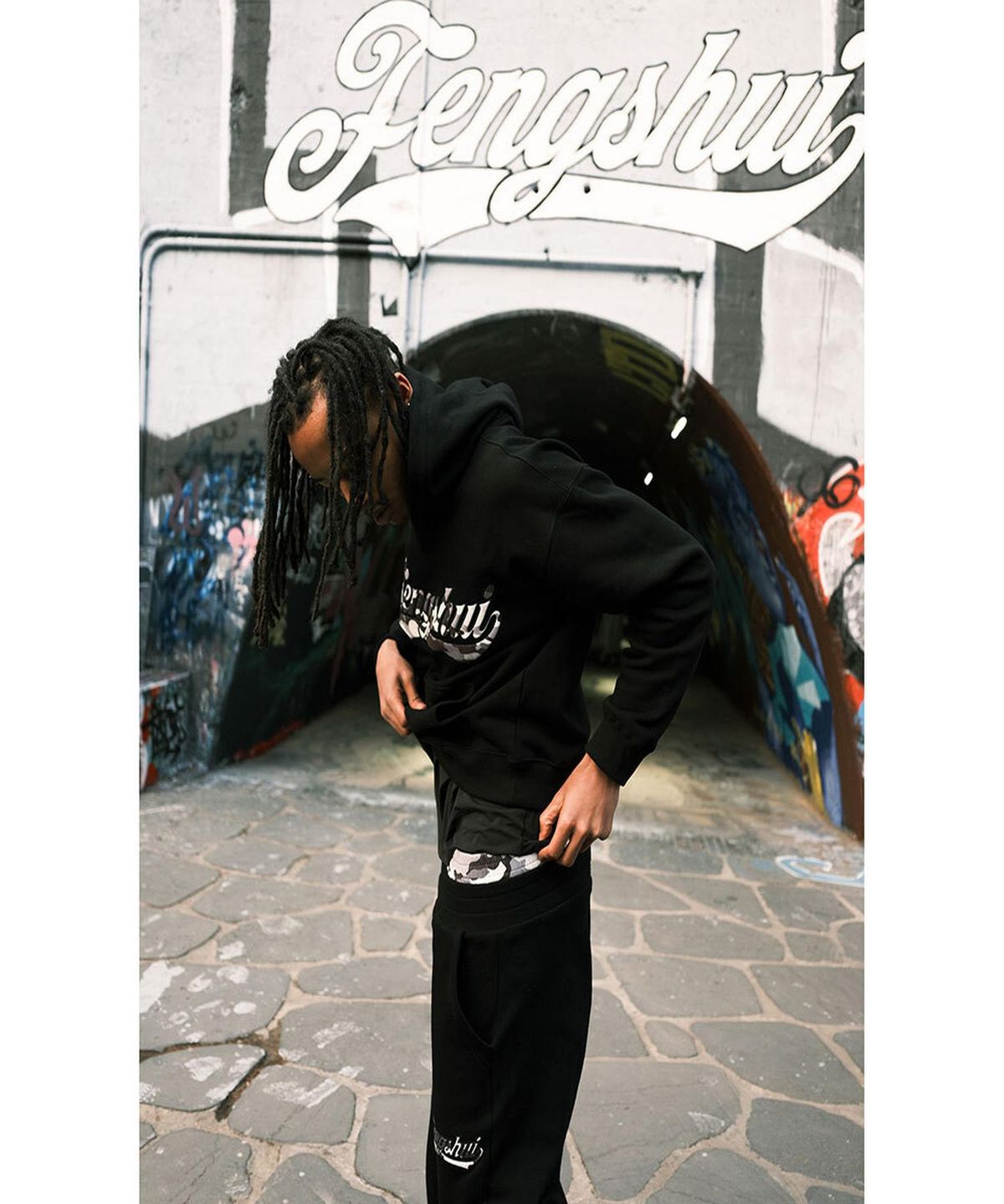 펑쉐이(FENGSHUI) Fengshui Snow Camo Hoodie