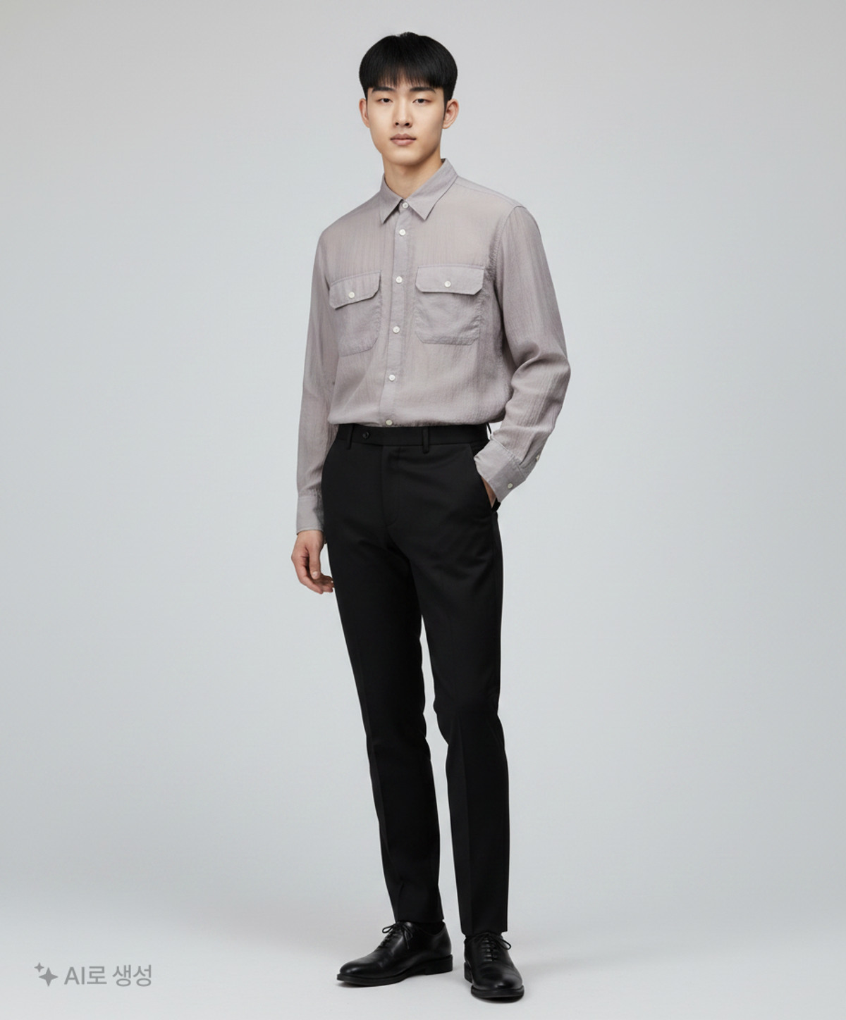 무신사 스탠다드(MUSINSA STANDARD) 캐주얼 셔츠 S