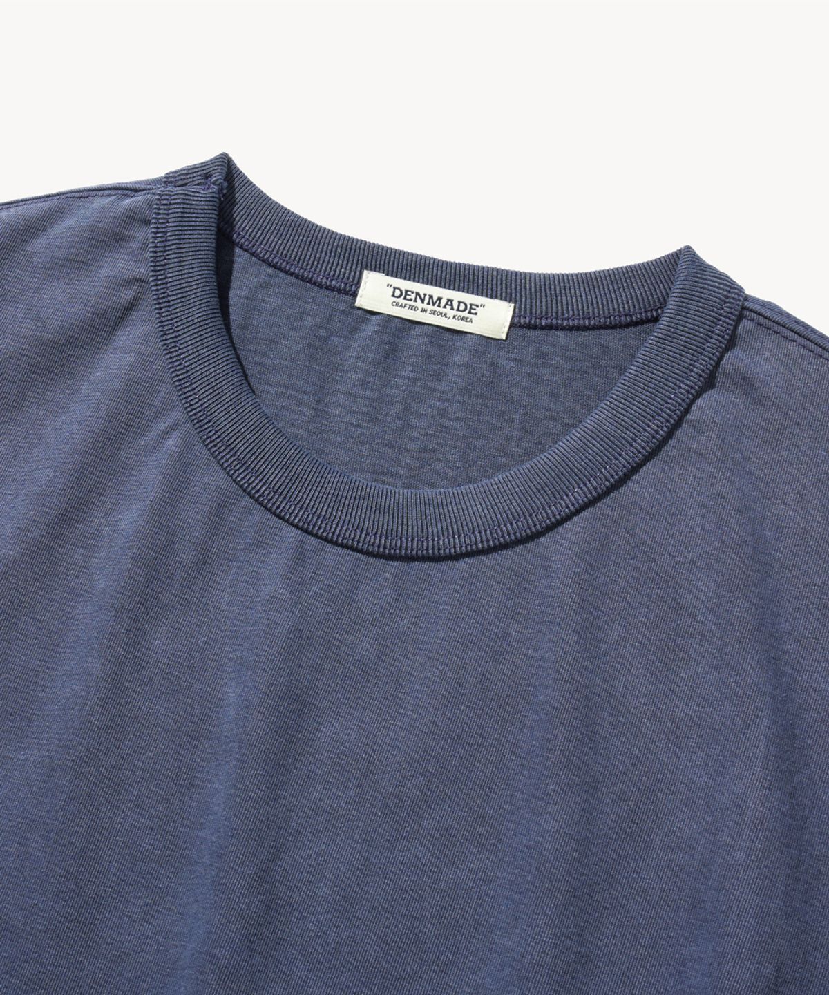 덴메이드(DENMADE) DEN002 Blank Faded Tee (Navy)