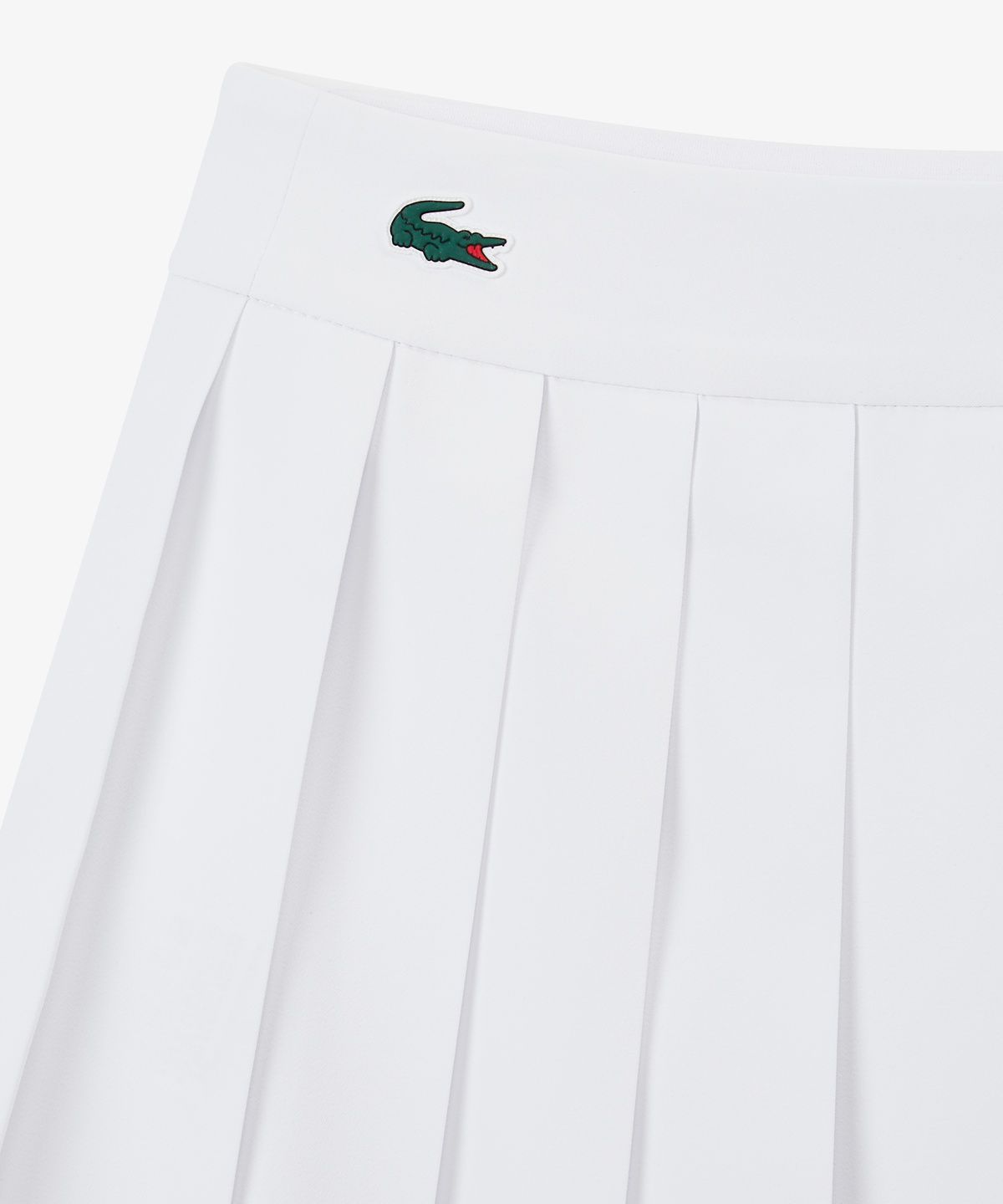 라코스테(LACOSTE) 여성 테니스 테이프 티핑 스커트 JF231E-56GR 001