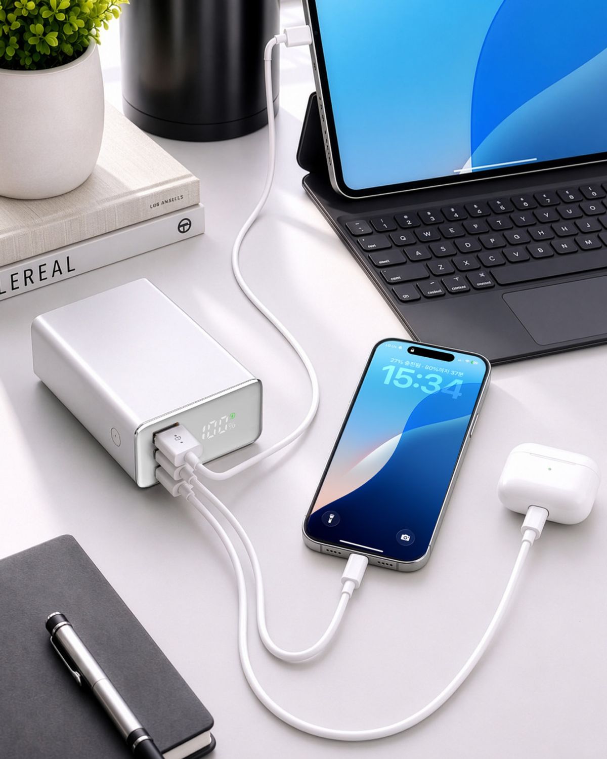 스카이(SKY) 필 솔리드 반고체 세이프 20000mAh PD QC 22.5W 보조배터리