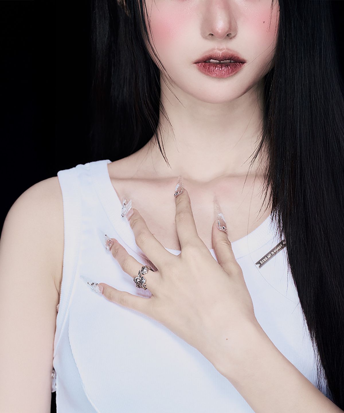에트오소메(ETRE AU SOMMET) Bloom Knot Open Ring