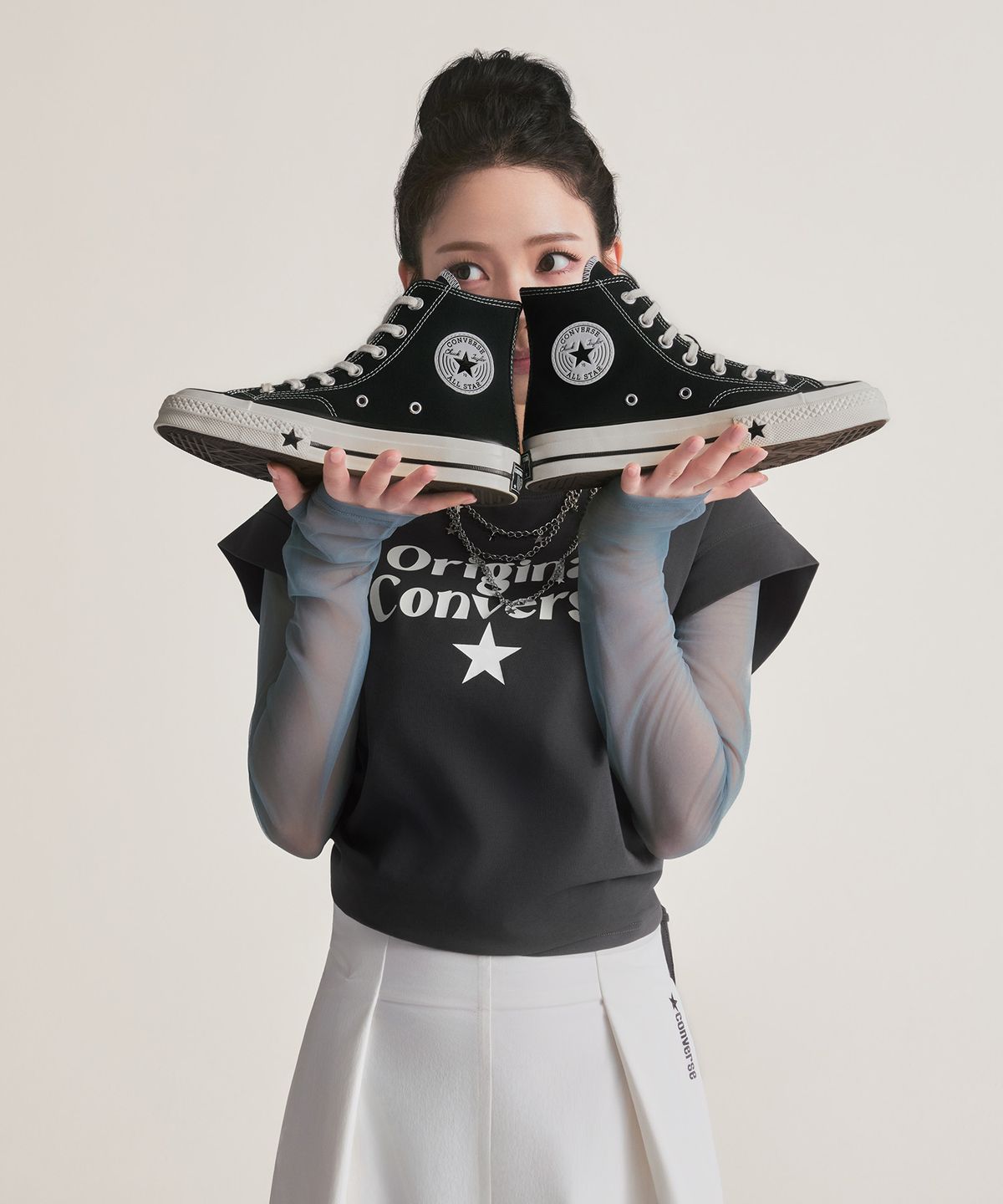 컨버스(CONVERSE) 척 70 X 블랙 A24225C