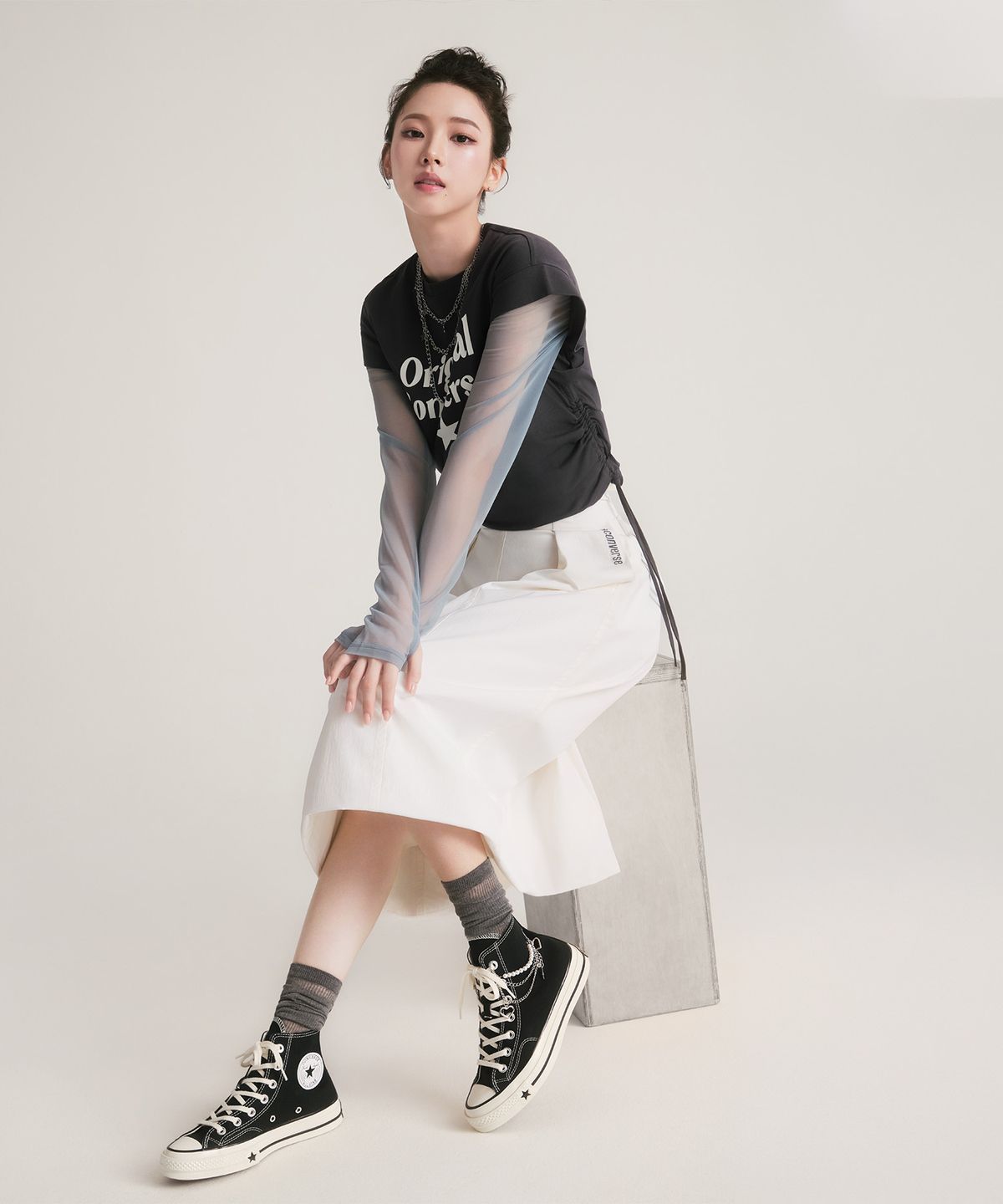 컨버스(CONVERSE) 척 70 X 블랙 A24225C