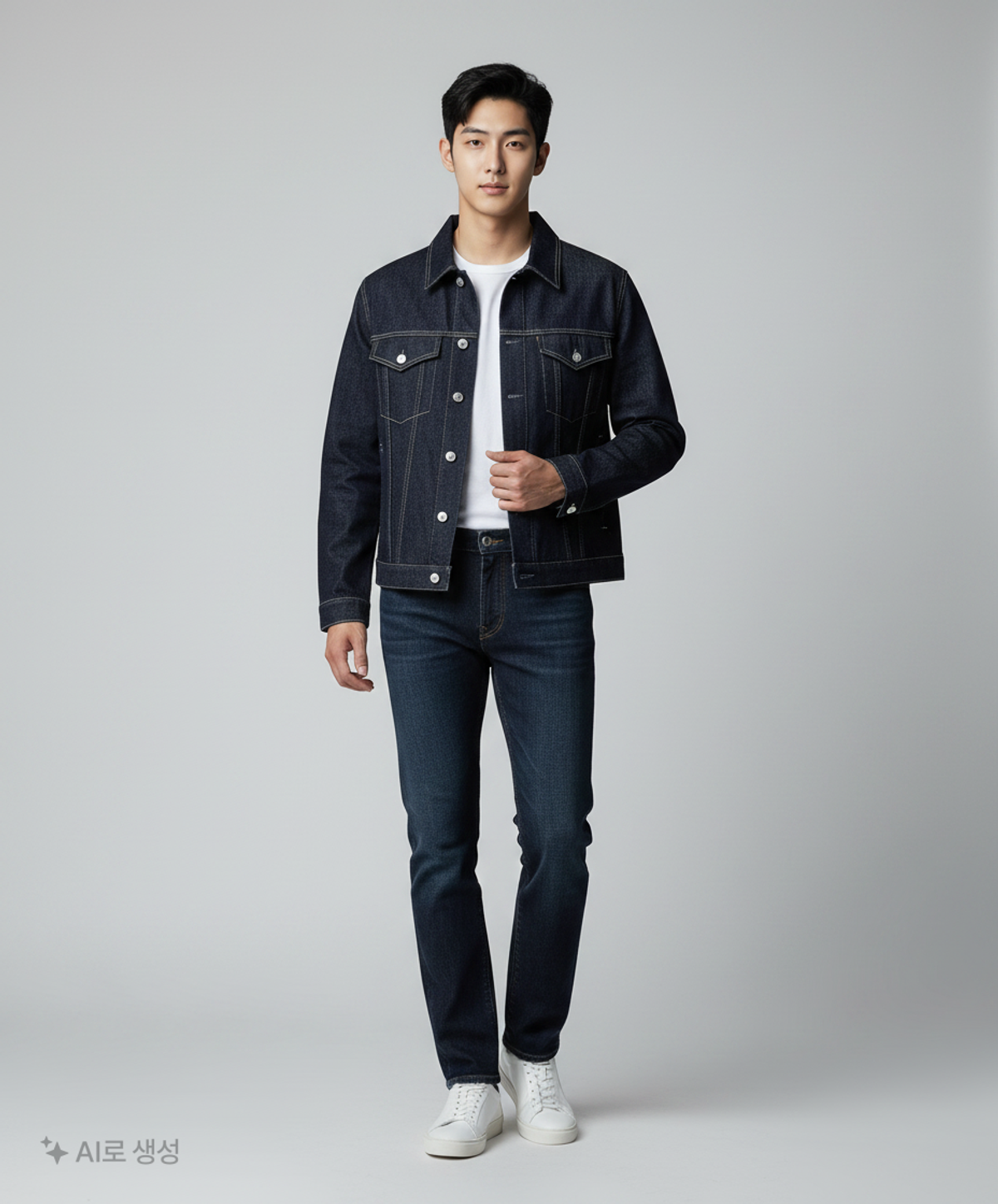 아르켓(Arket) 데님/트러커 재킷 50