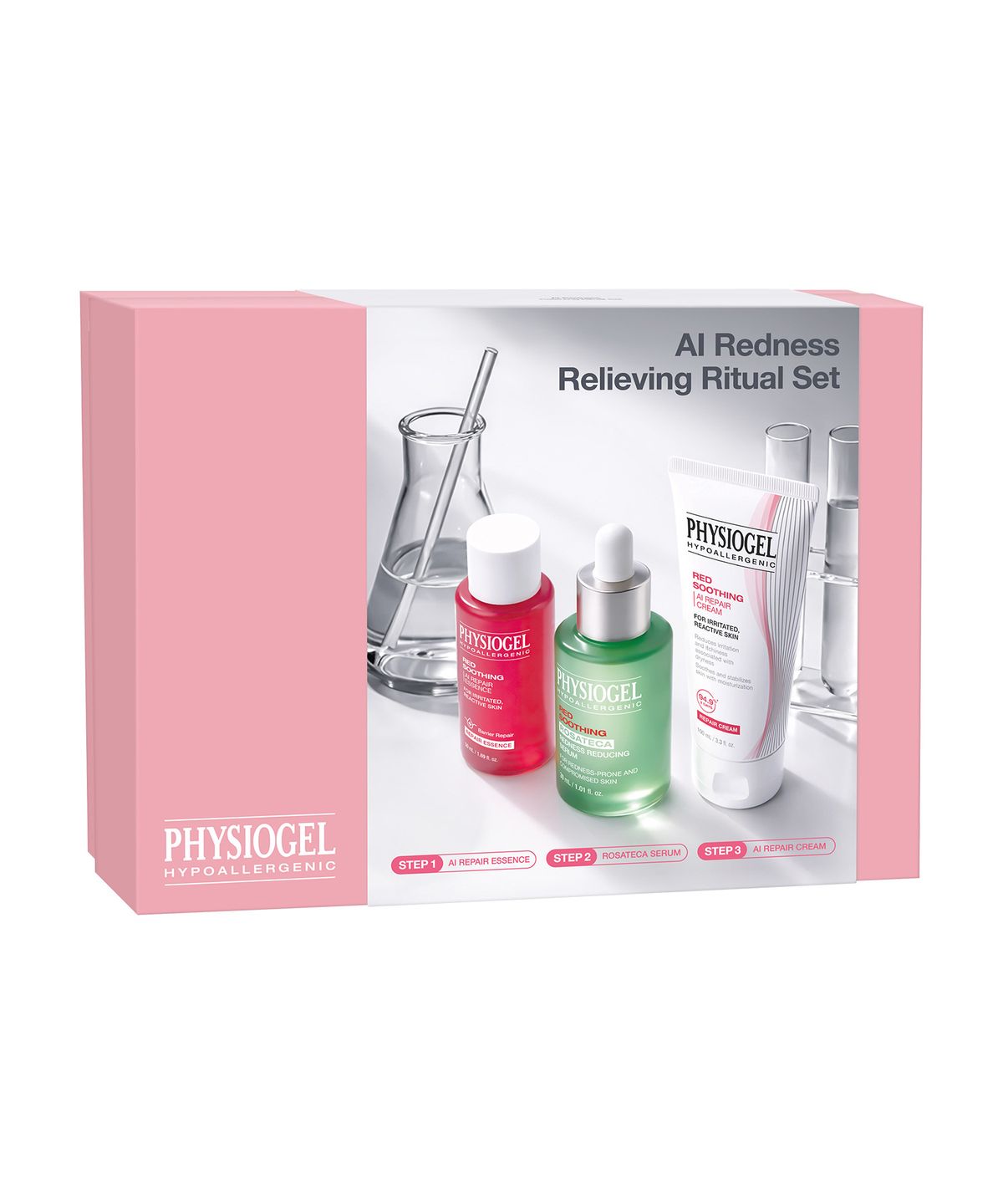 피지오겔(PHYSIOGEL) AI 붉은기 케어 루틴 세트