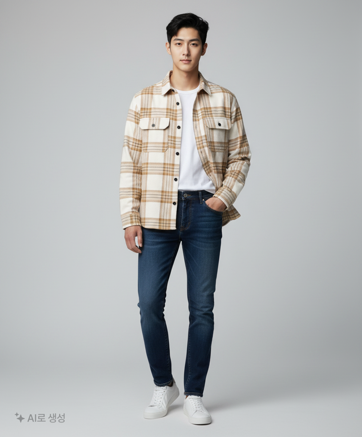 에이치앤엠(H&M) 캐주얼 셔츠 L