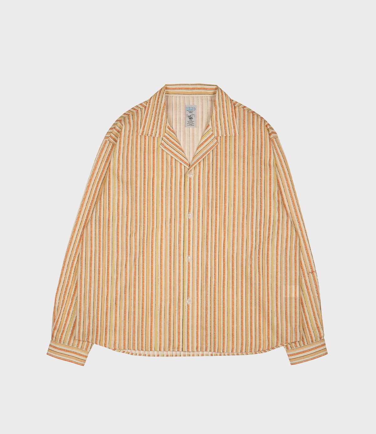 에메모가든(MMOGARDEN) crayon stripe shirts (2colors)