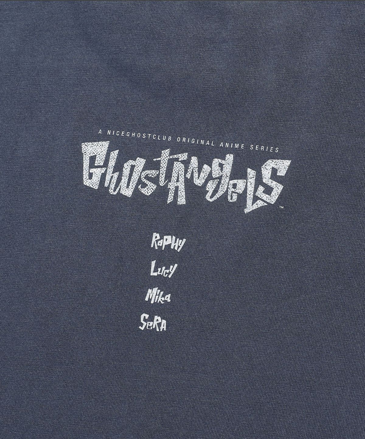 나이스고스트클럽(NICEGHOSTCLUB) GHOST ANGELS SCENE PIGMENT BIGBIG TEE_NAVY(NG2FMFT592A)
