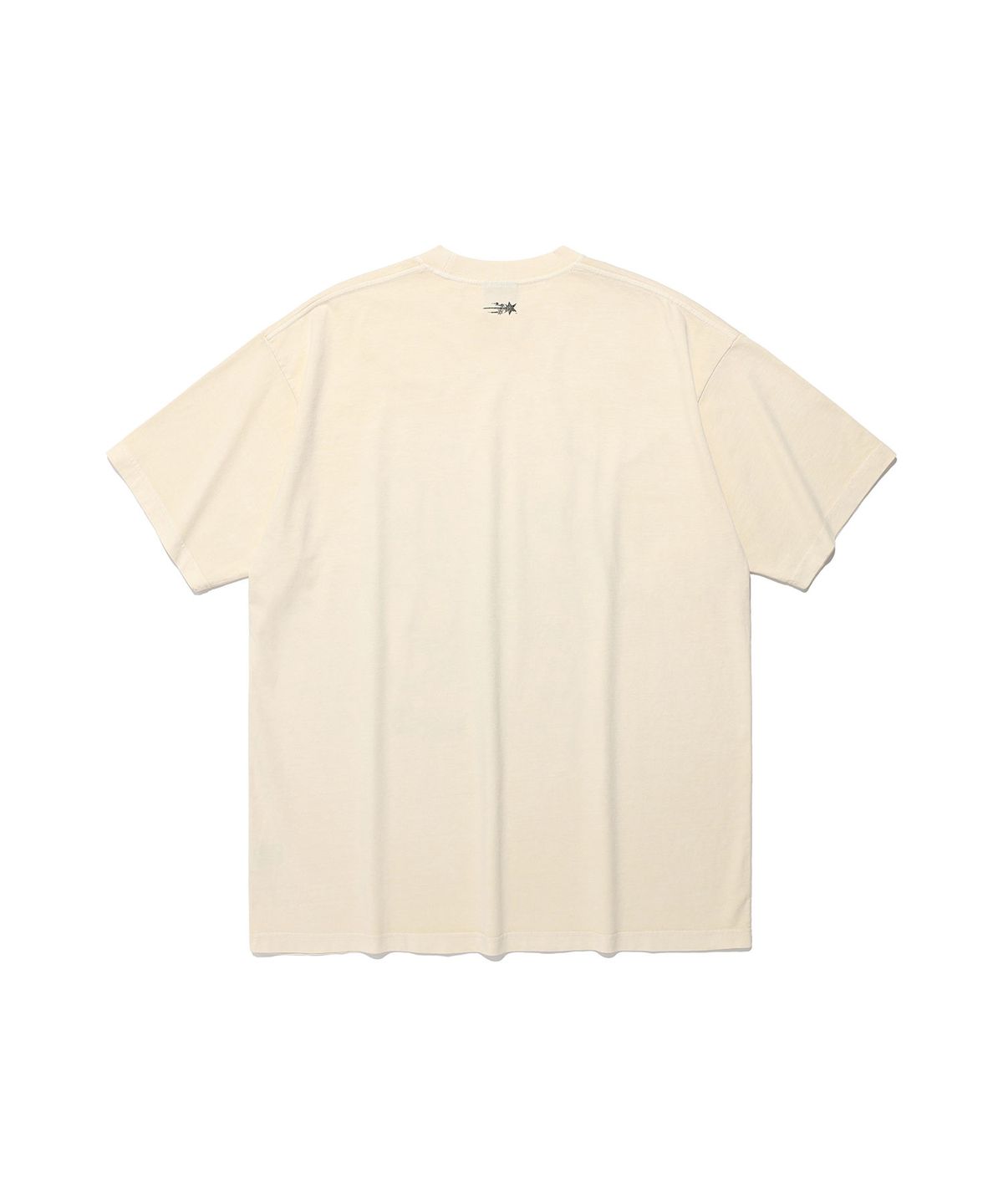 나이스고스트클럽(NICEGHOSTCLUB) GHOST ANGELS HEAD SKETCH PIGMENT BIGBIG TEE_WHITE(NG2FMFT589A)