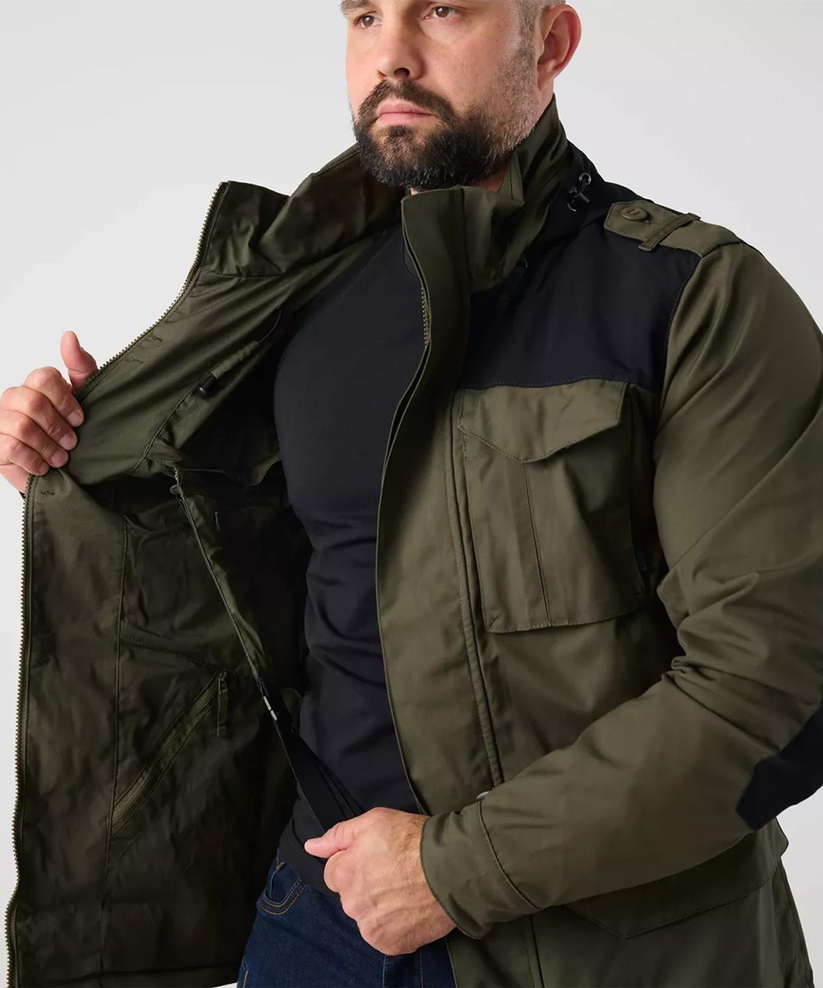 헬리콘텍스(HELIKONTEX) M65 코벌트 자켓 애쉬그레이