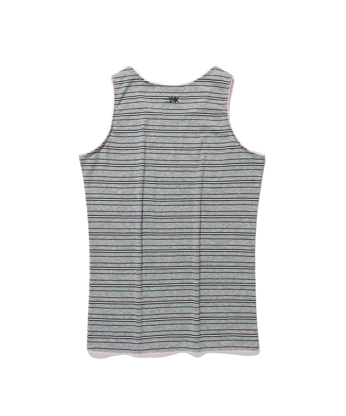 나이스고스트클럽(NICEGHOSTCLUB) GHOST ANGELS STRIPE SLEEVELESS_GREY(NG2GMFT580C)