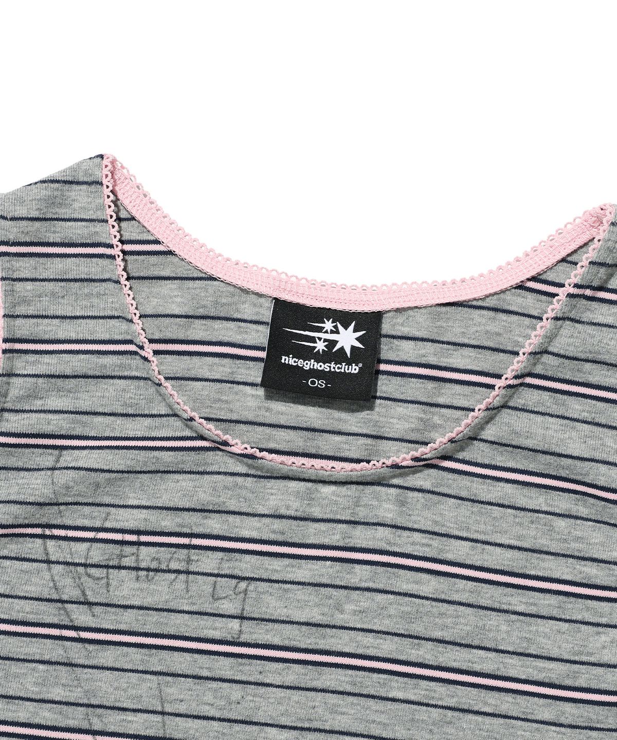 나이스고스트클럽(NICEGHOSTCLUB) GHOST ANGELS STRIPE SLEEVELESS_GREY(NG2GMFT580C)
