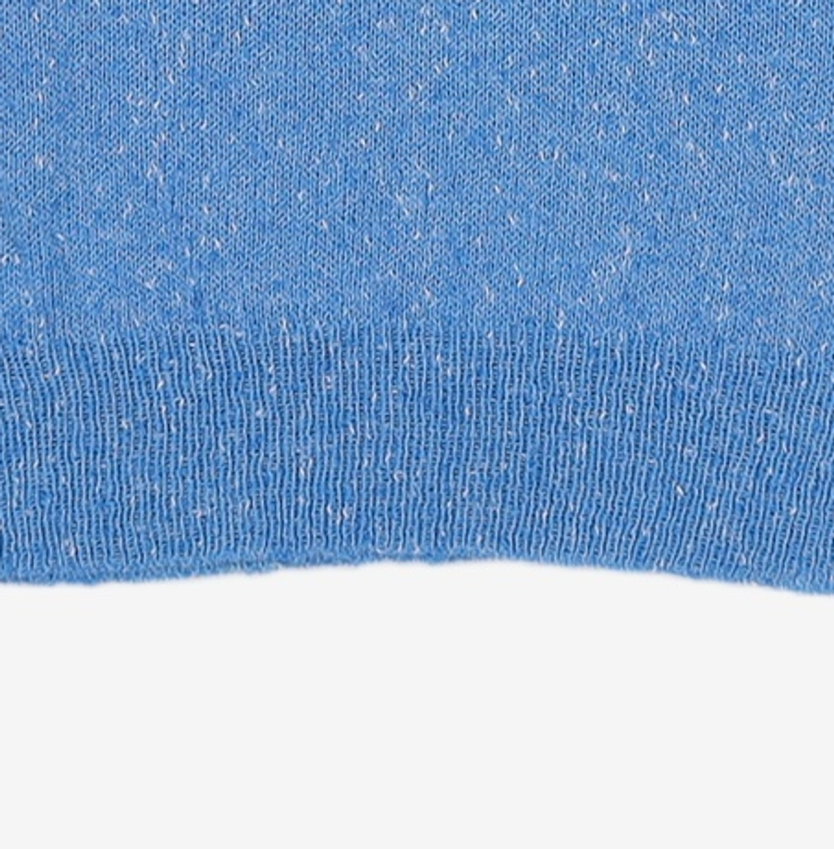 어몽(AMONG) A MELANGE KNIT TOP_BLUE S