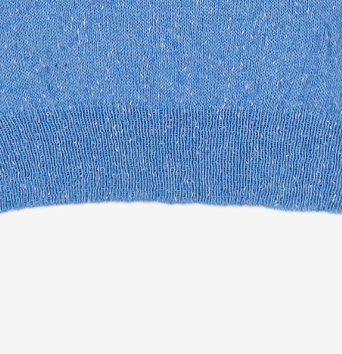 어몽(AMONG) A MELANGE KNIT TOP_BLUE S