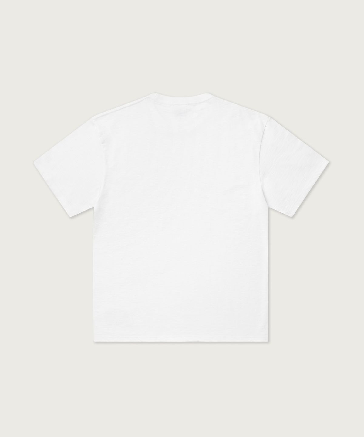 챔피온(CHAMPION) 슬럽 조그택 반팔 티셔츠 White