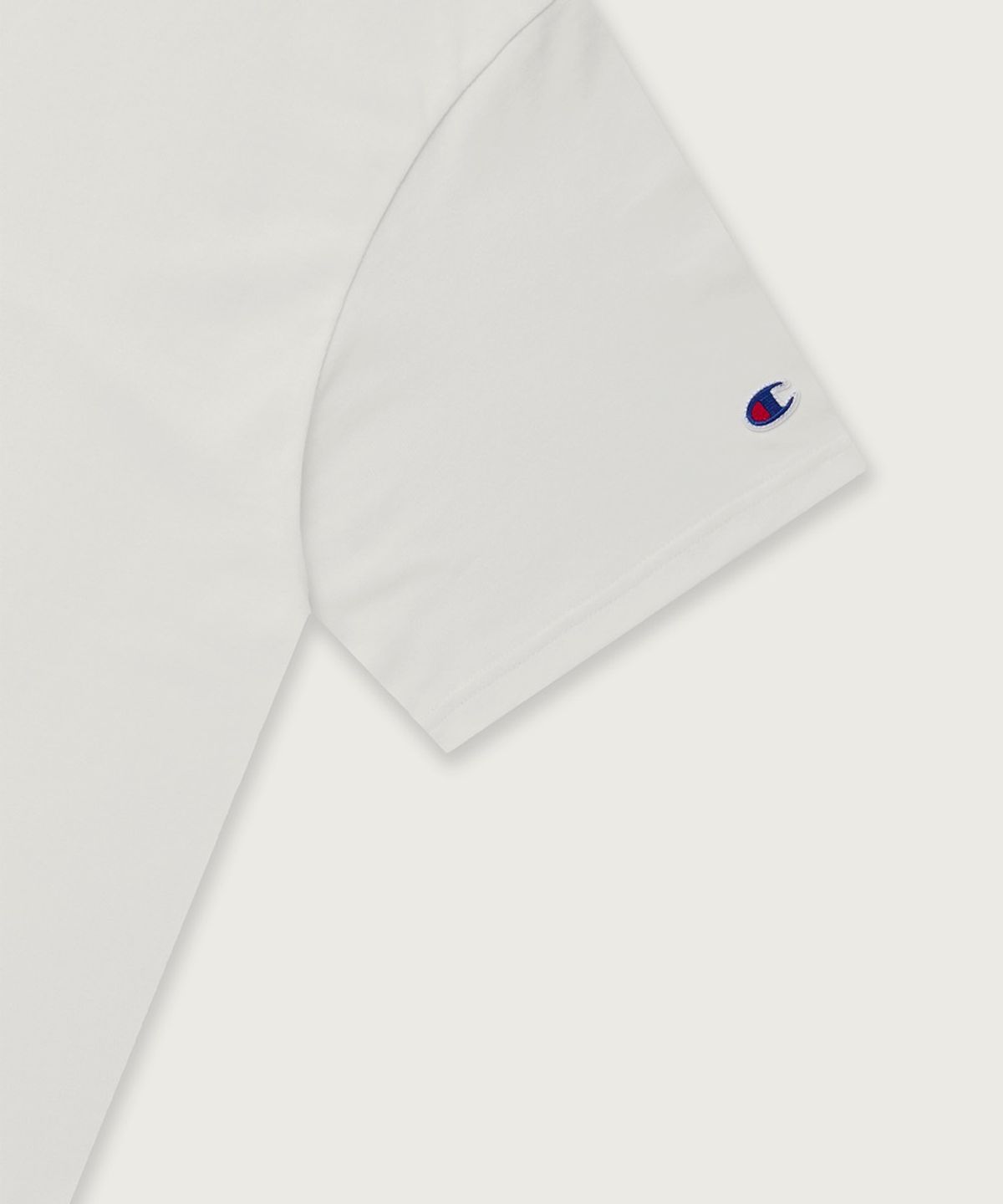 챔피온(CHAMPION) 조그택 반팔 티셔츠 White