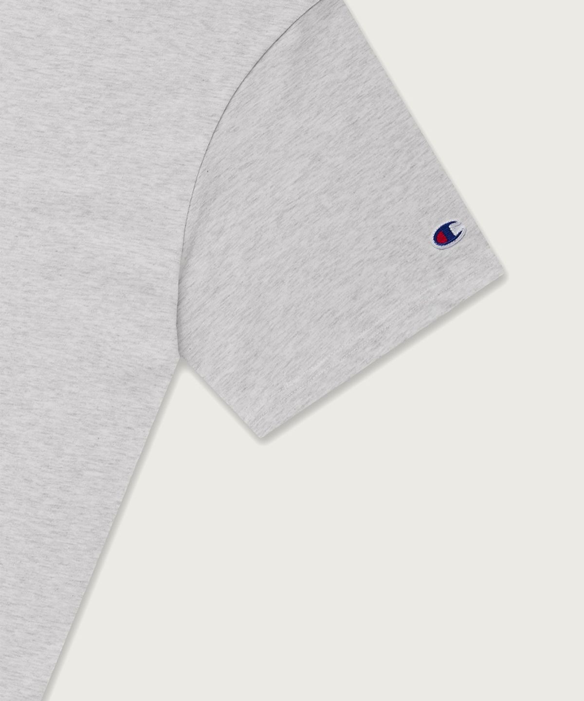 챔피온(CHAMPION) 조그택 반팔 티셔츠 Light Grey