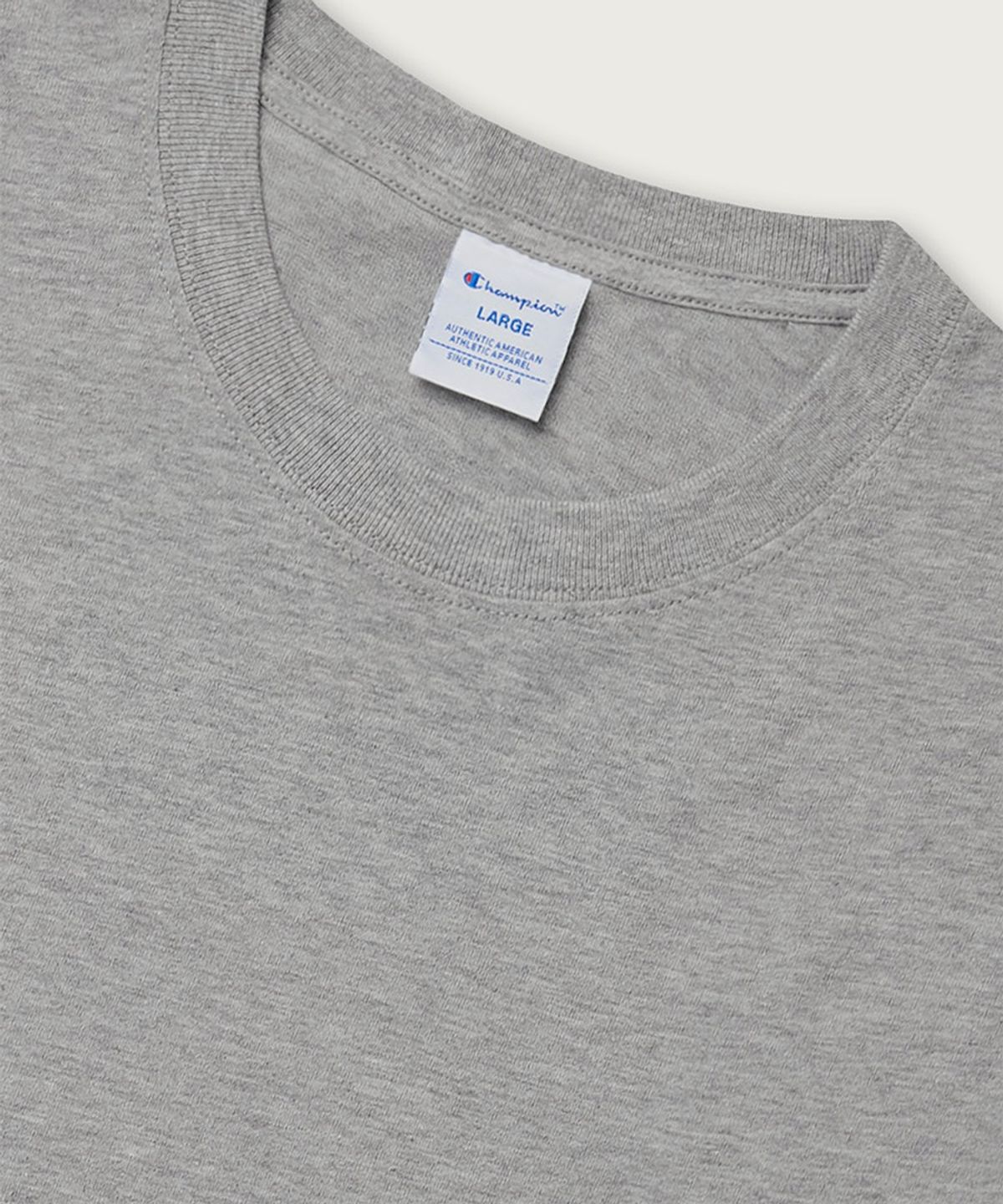챔피온(CHAMPION) 조그택 반팔 티셔츠 GREY