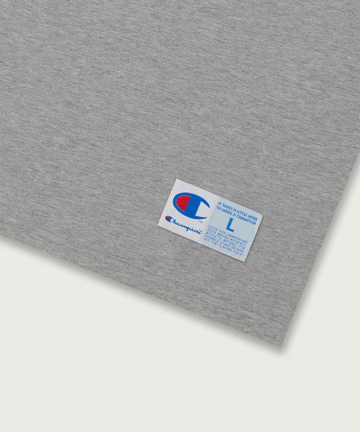 챔피온(CHAMPION) 조그택 반팔 티셔츠 GREY