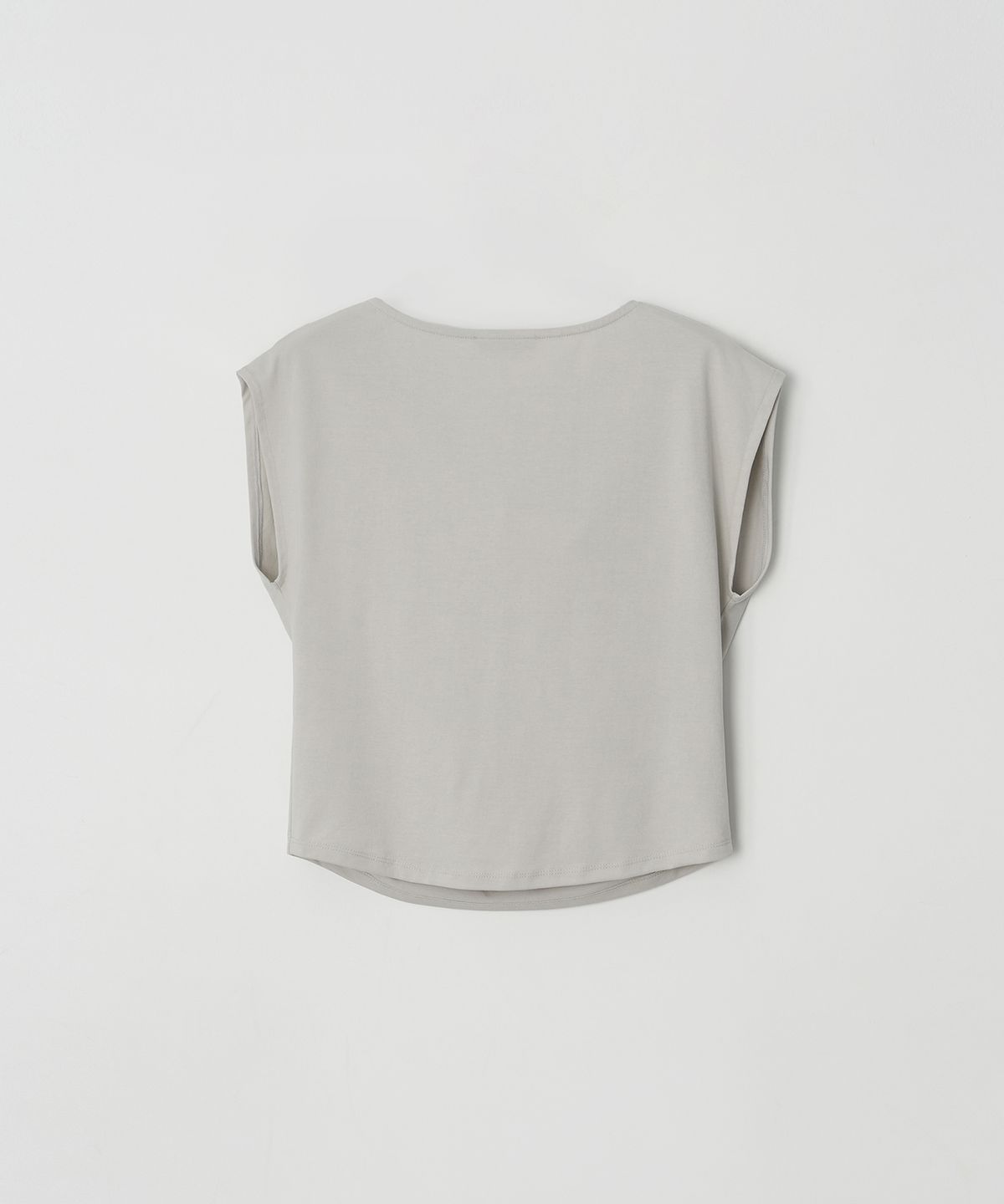 머지앤밍글(MERGE&MINGLE) Ella Stretch Drape Top Blouse (Greige)