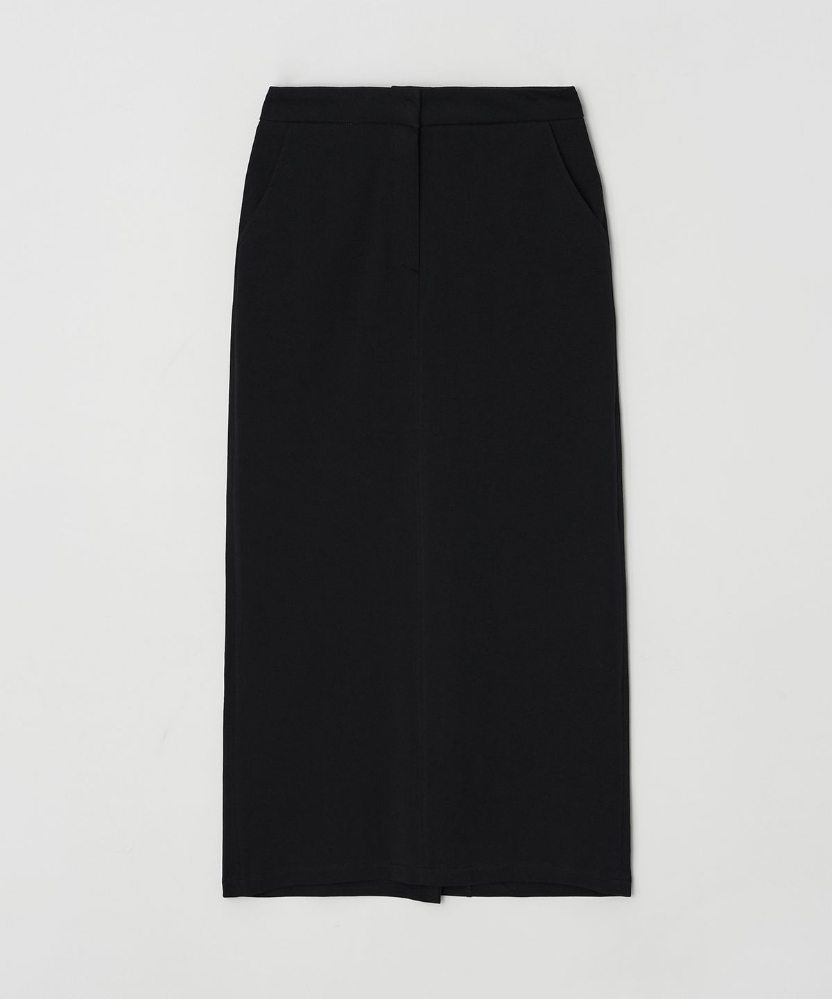 머지앤밍글(MERGE&MINGLE) Ella Stretch Drape Top&Maxi Skirt Set-up (Black)