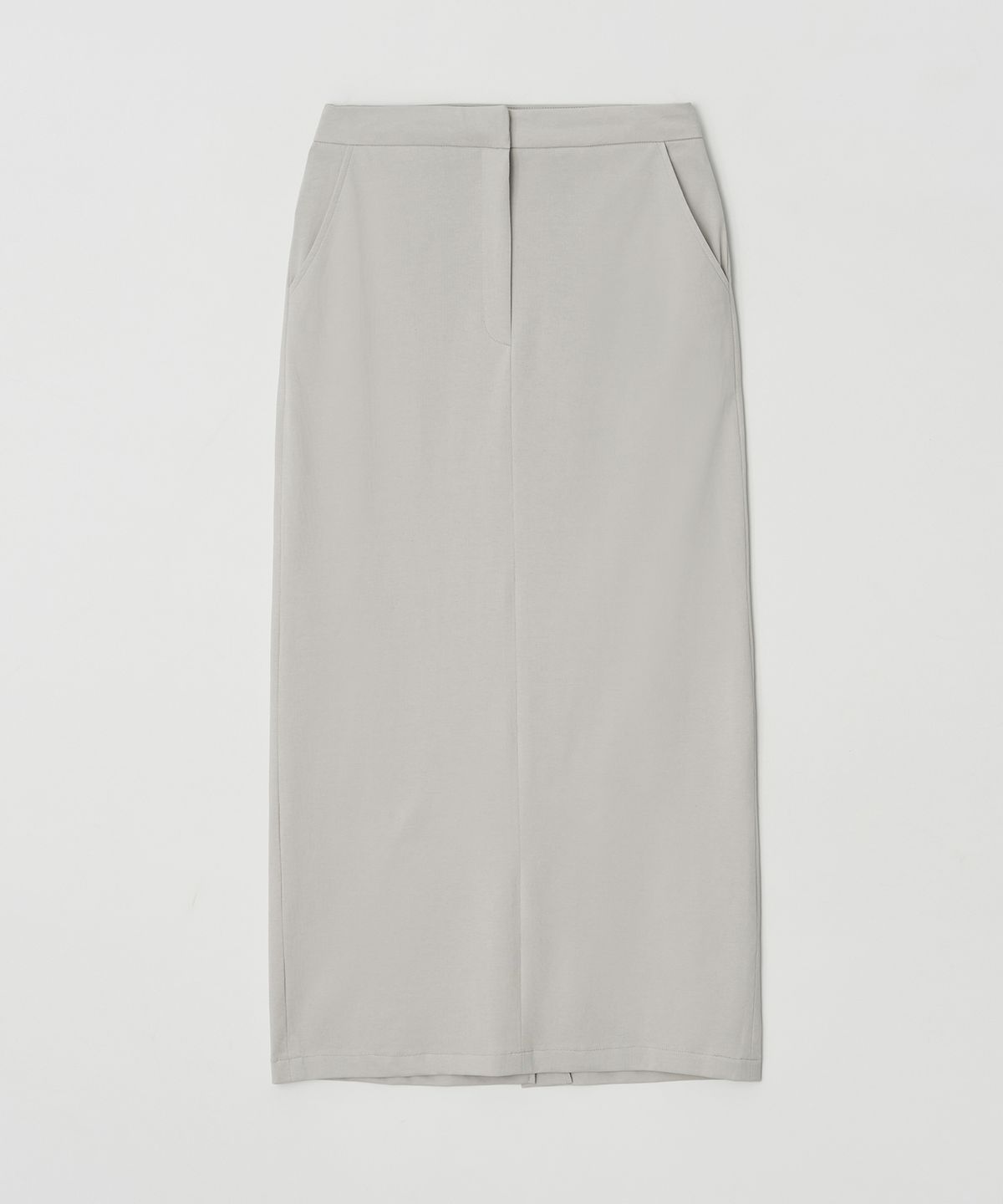 머지앤밍글(MERGE&MINGLE) Ella Stretch Drape Top&Maxi Skirt Set-up (Greige)