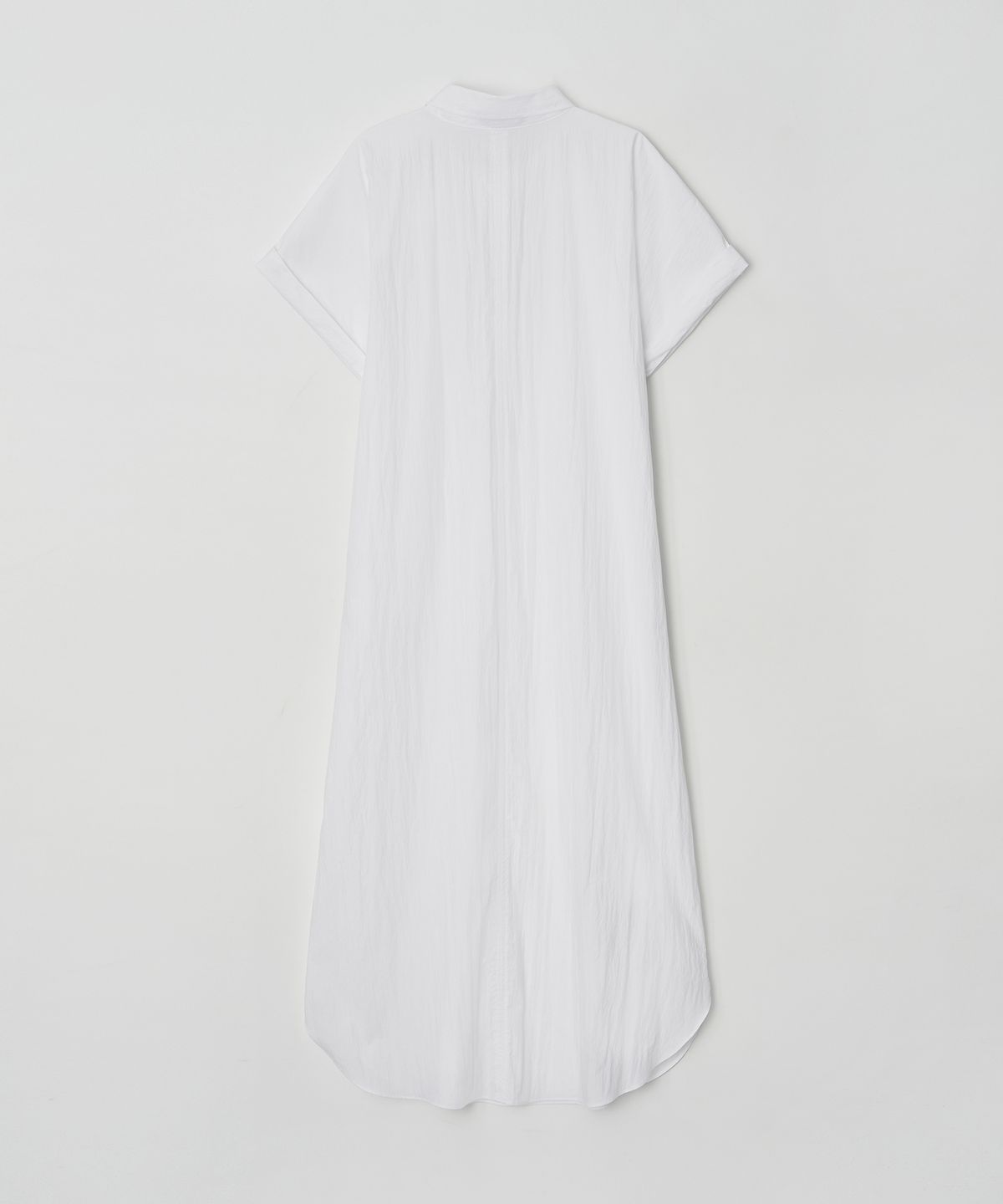 머지앤밍글(MERGE&MINGLE) Sein Crisp Maxi Shirt Dress (White)