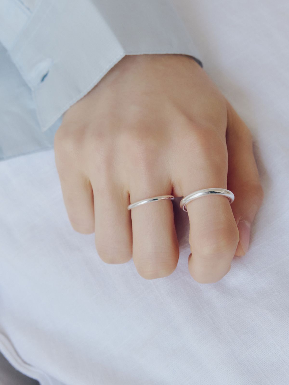이너프(ENUFF) (silver 925) Nuo essential ring_S
